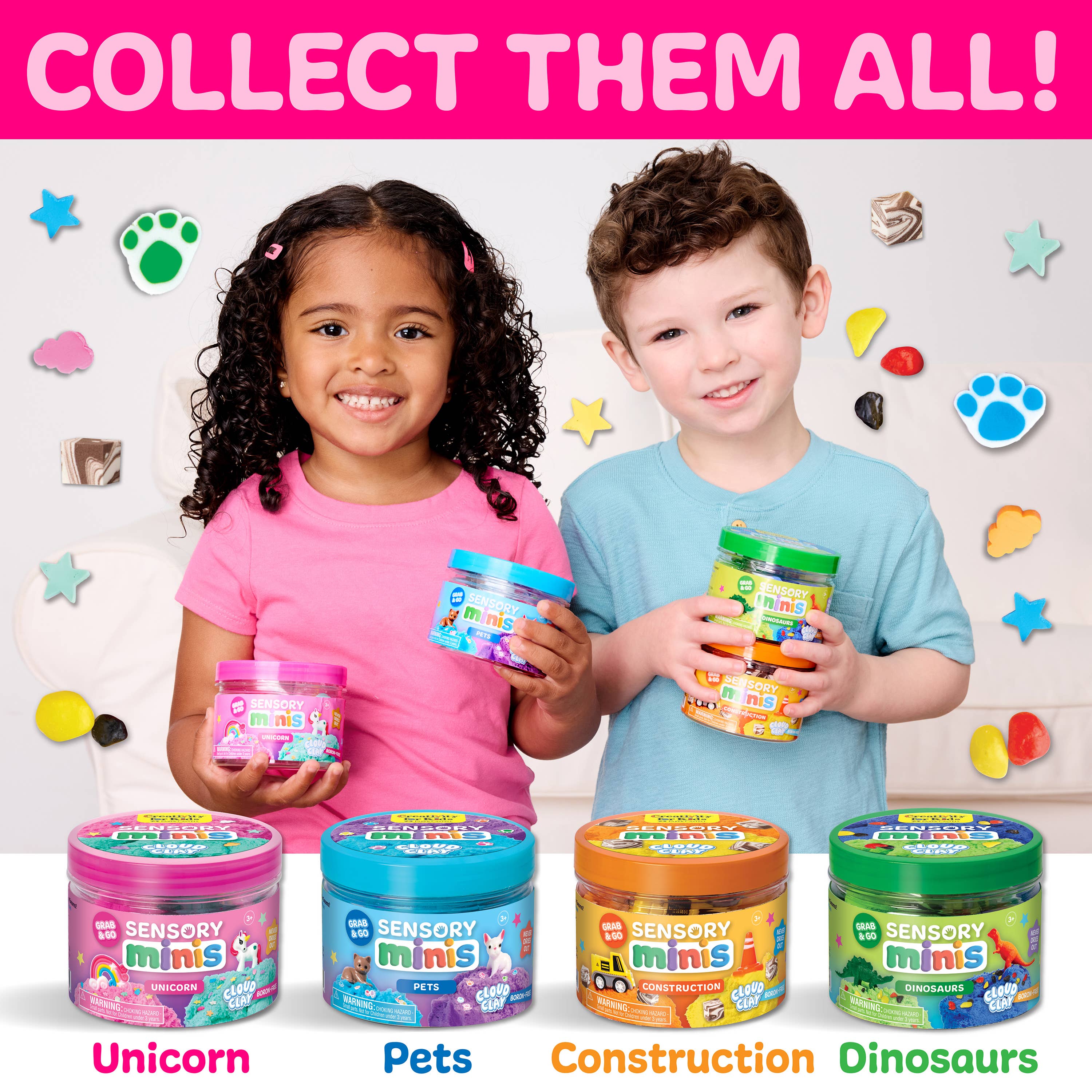 Sensory Cloud Clay: Unicorn Theme