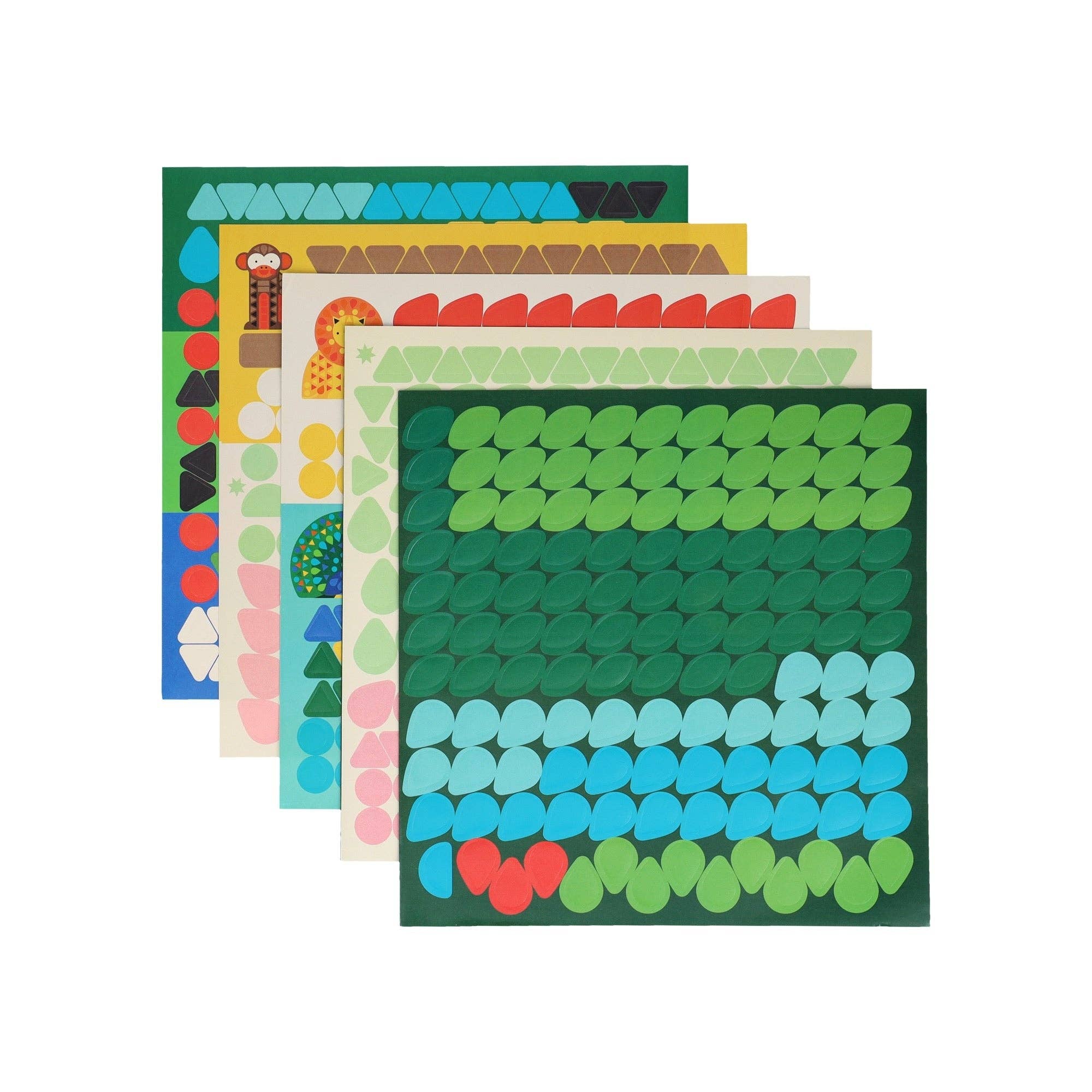 Animal Friends: Mosaic Sticker Activity