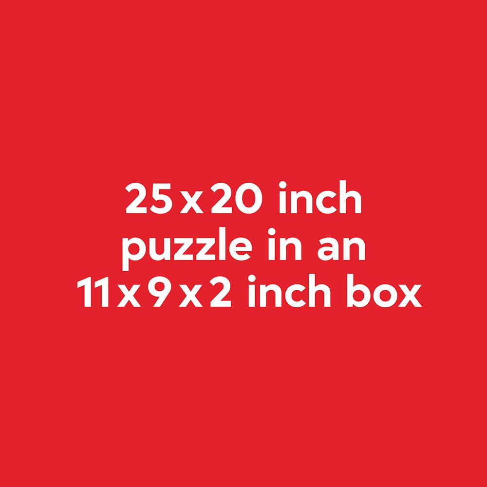 Lego Minifigure 1000-Piece Puzzle