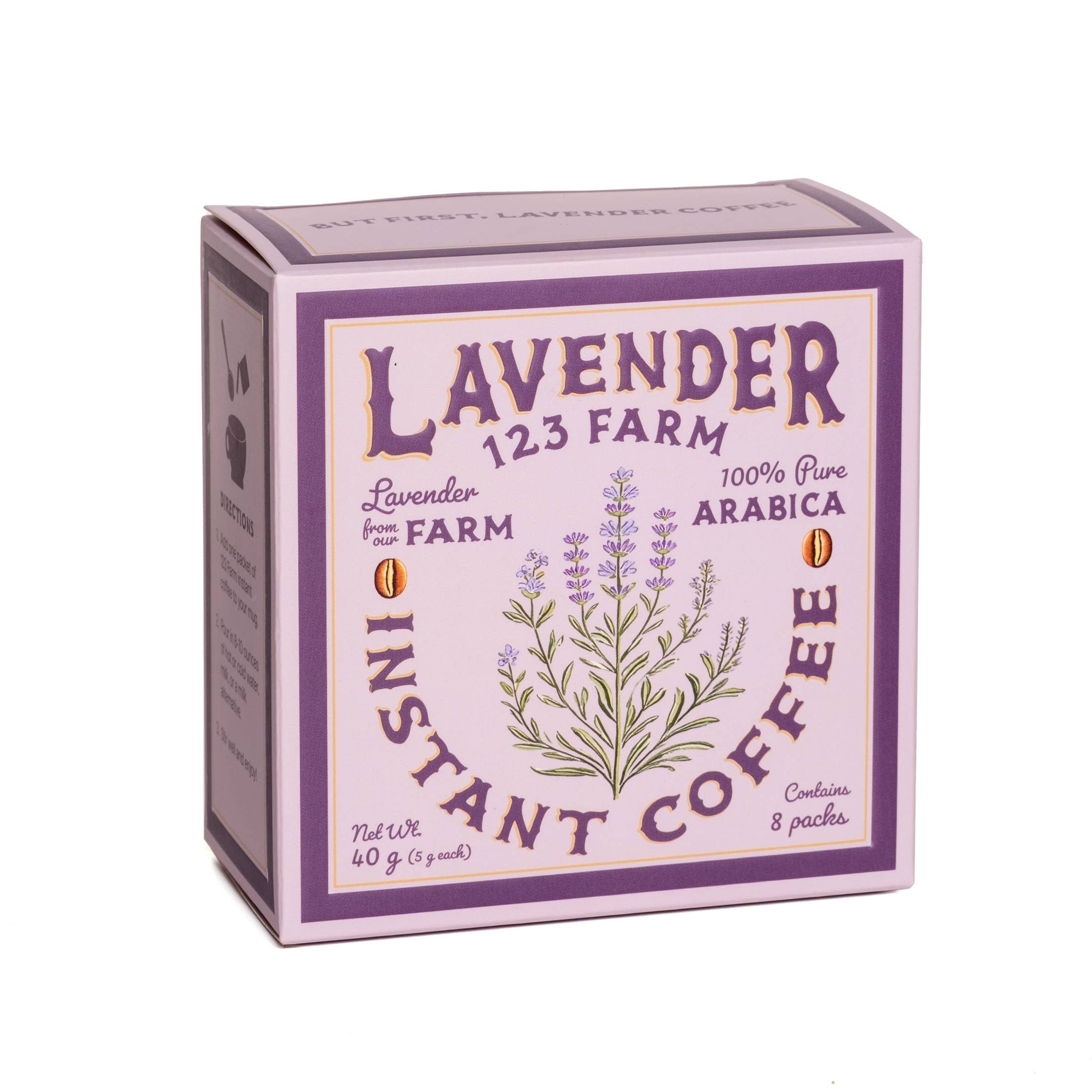 Instant Lavender Coffee