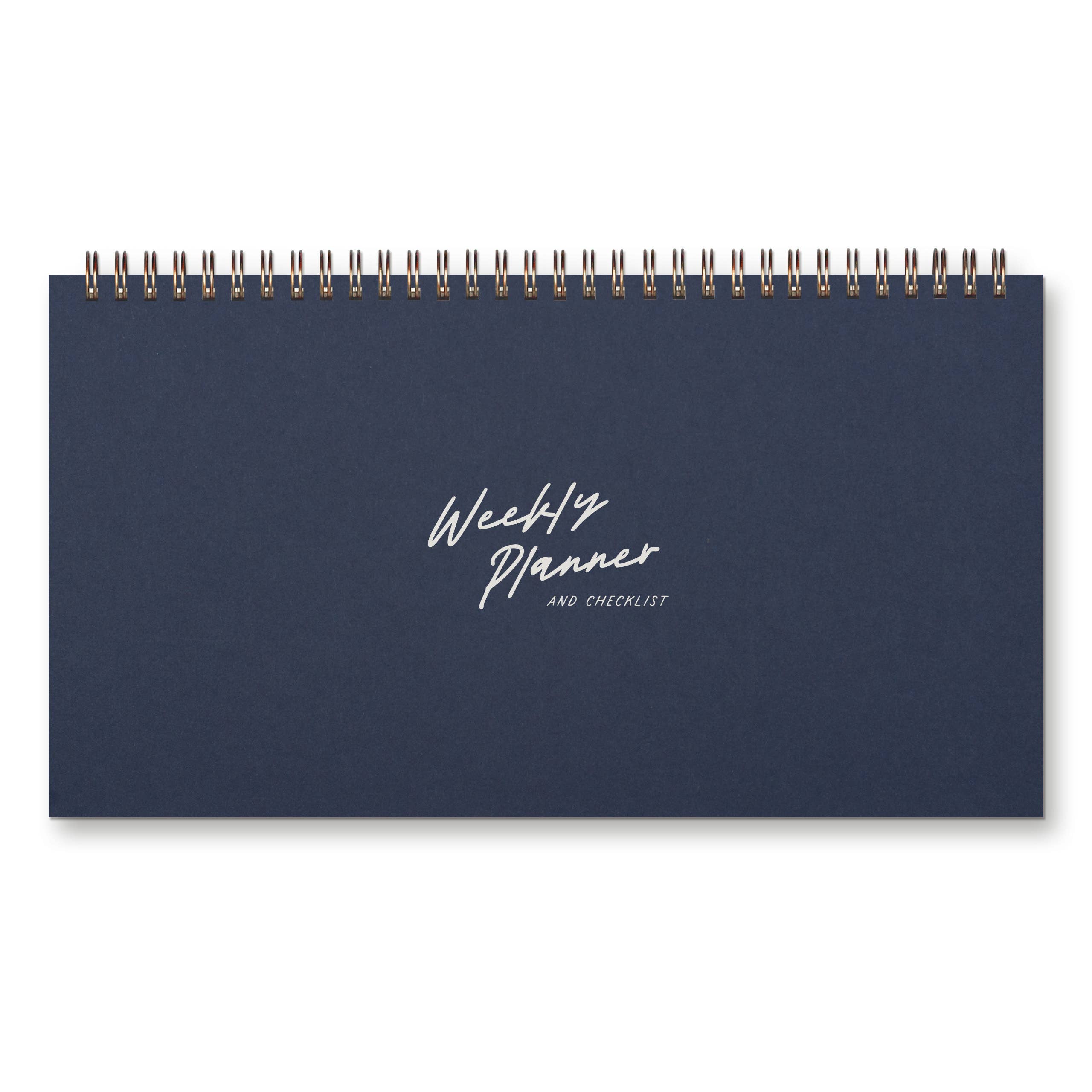 Script Undated Weekly Planner
