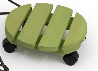 Round Wood Caddy 12"