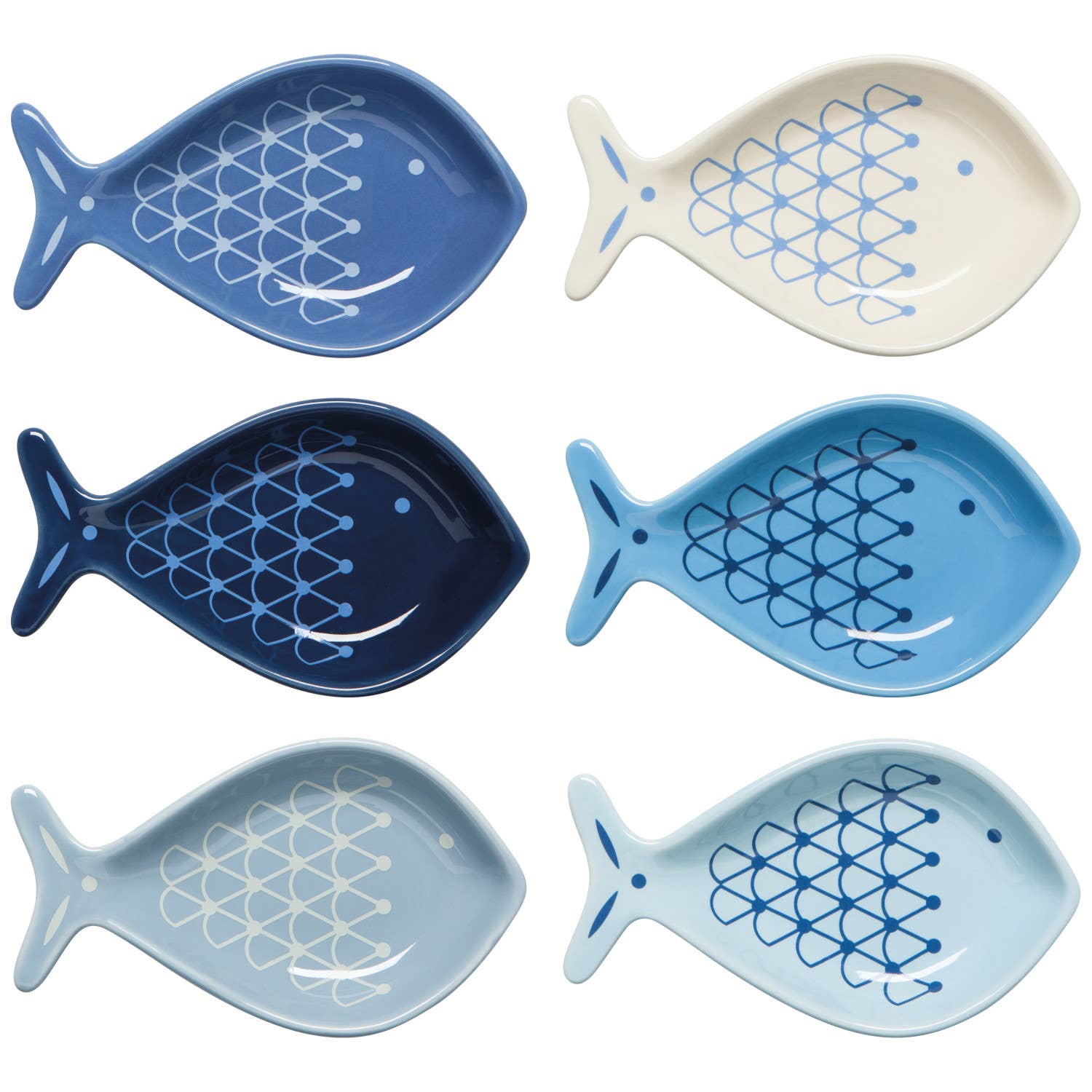 Assorted Fish Pinch Bowls