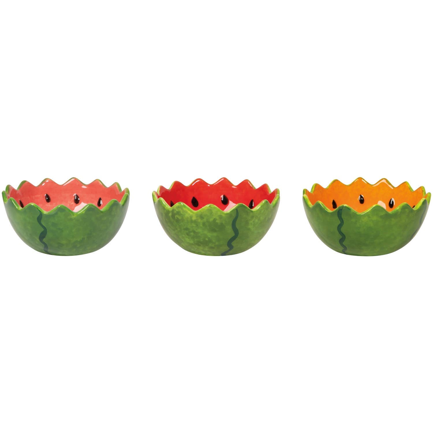 Assorted Melon Pop Shaped Bowl