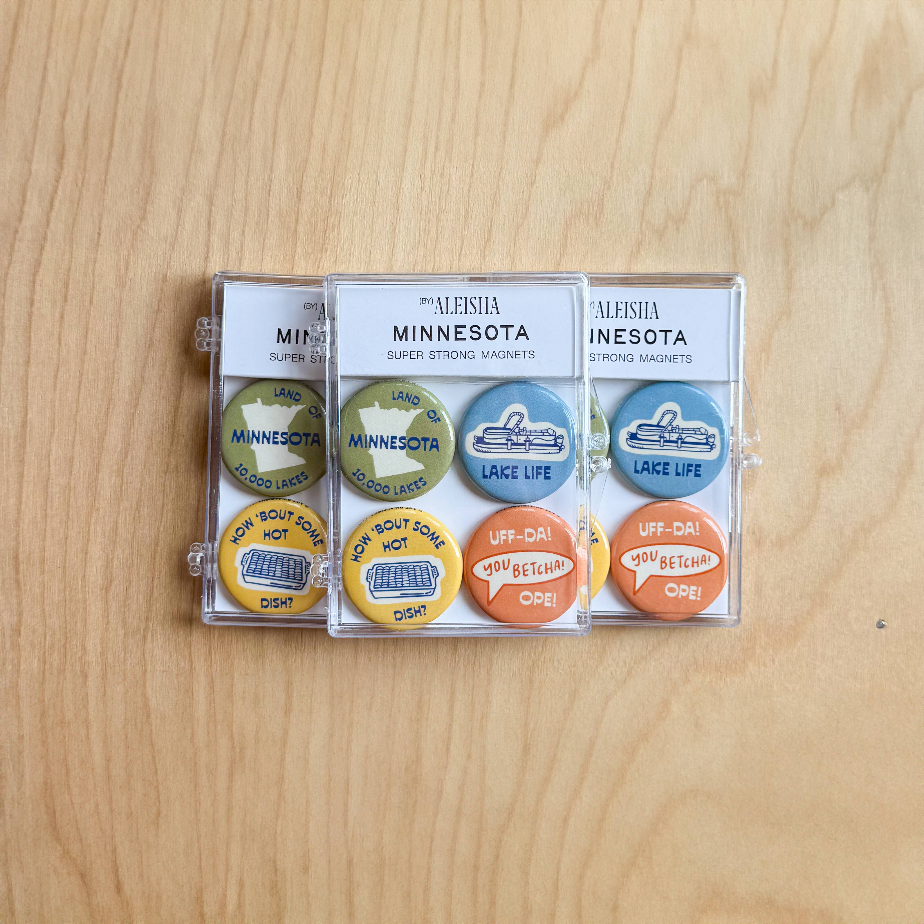 Minnesota Icons Magnet Set