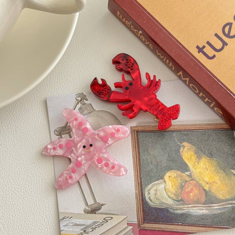 Marine Hair Clips