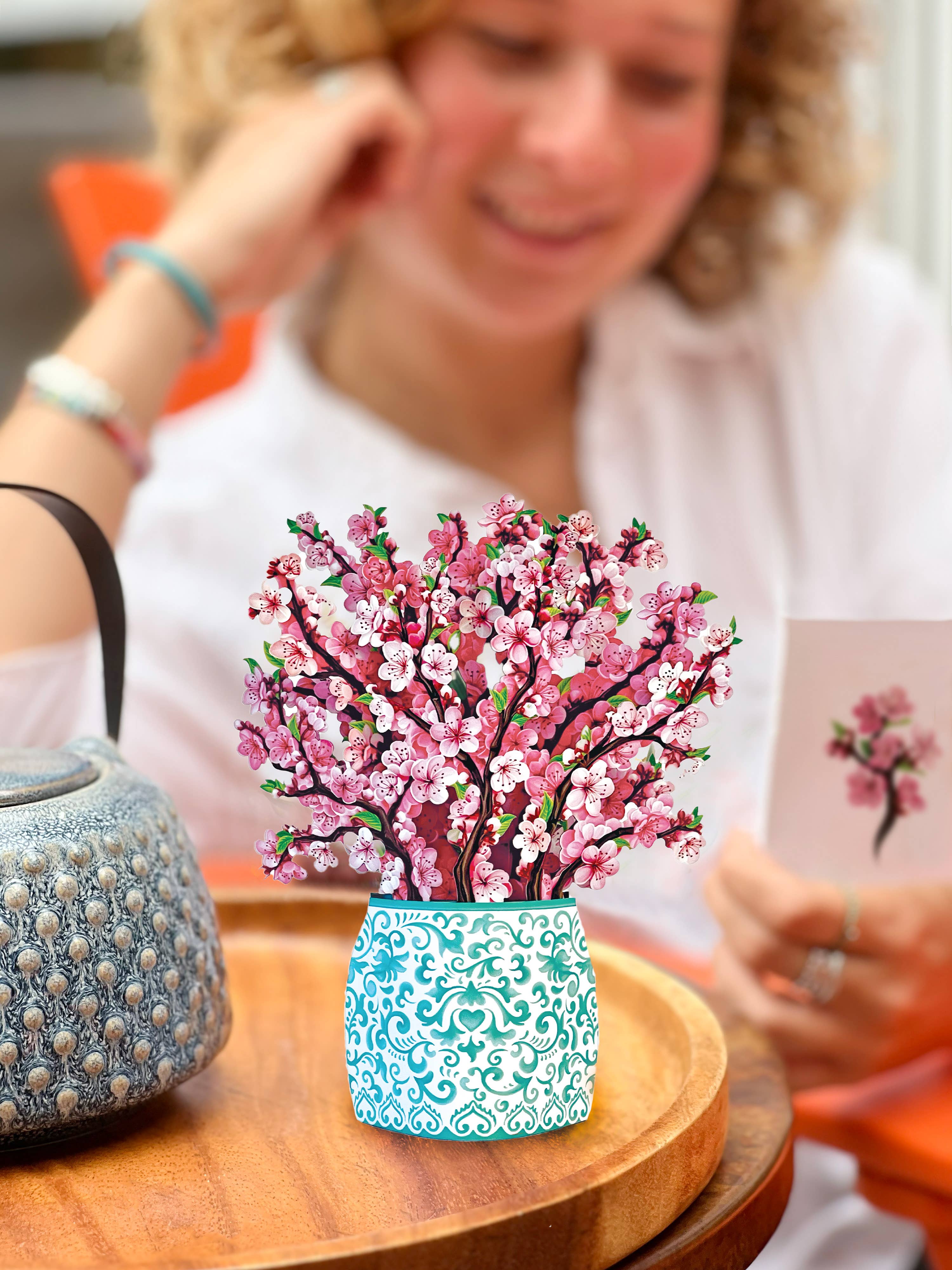Mini Cherry Blossom (10 Pop-up Greeting Cards)