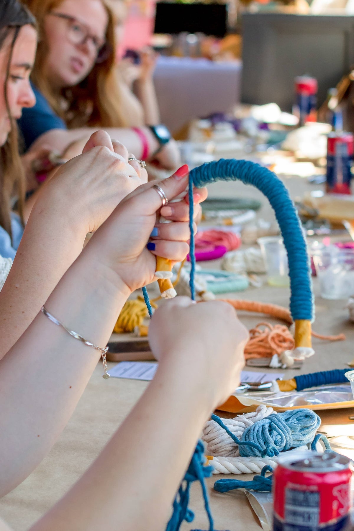 DIY Macrame Rainbow Kit