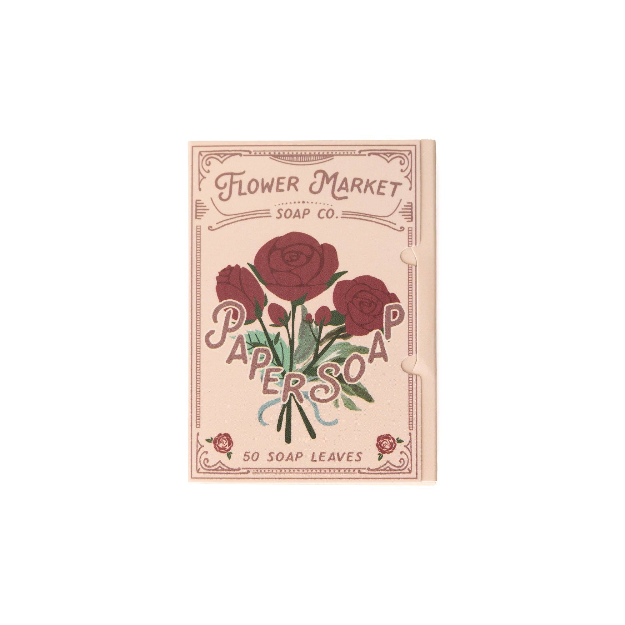 Rose Scent Paper Soap
