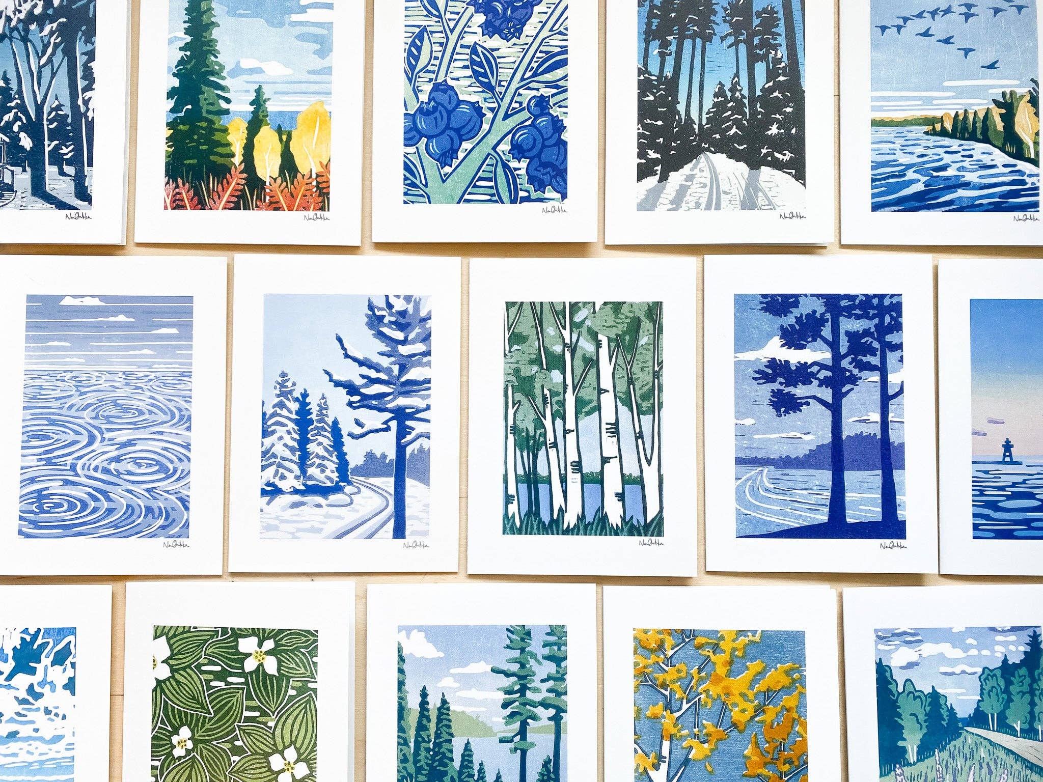 Moment of Reflection Greeting Card