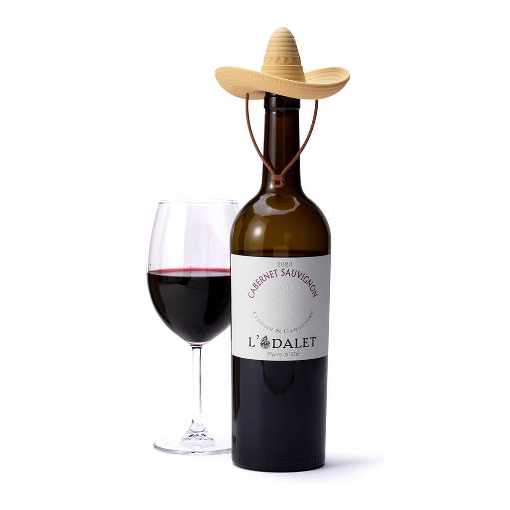 Sombrero Wine Stopper
