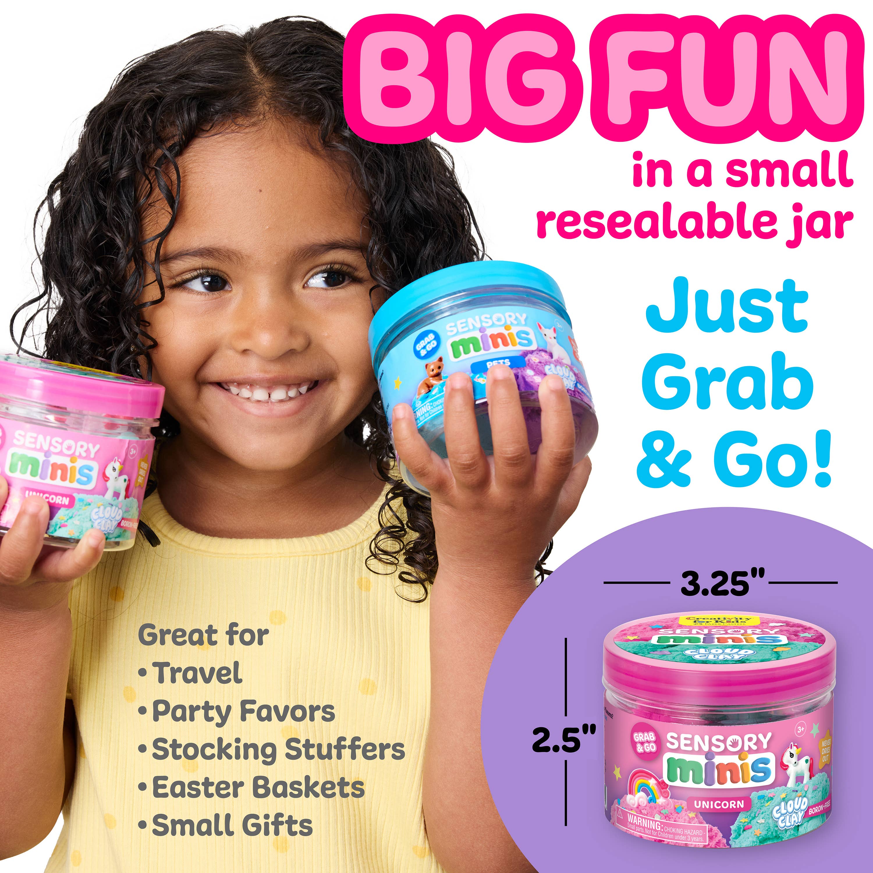 Sensory Cloud Clay: Unicorn Theme