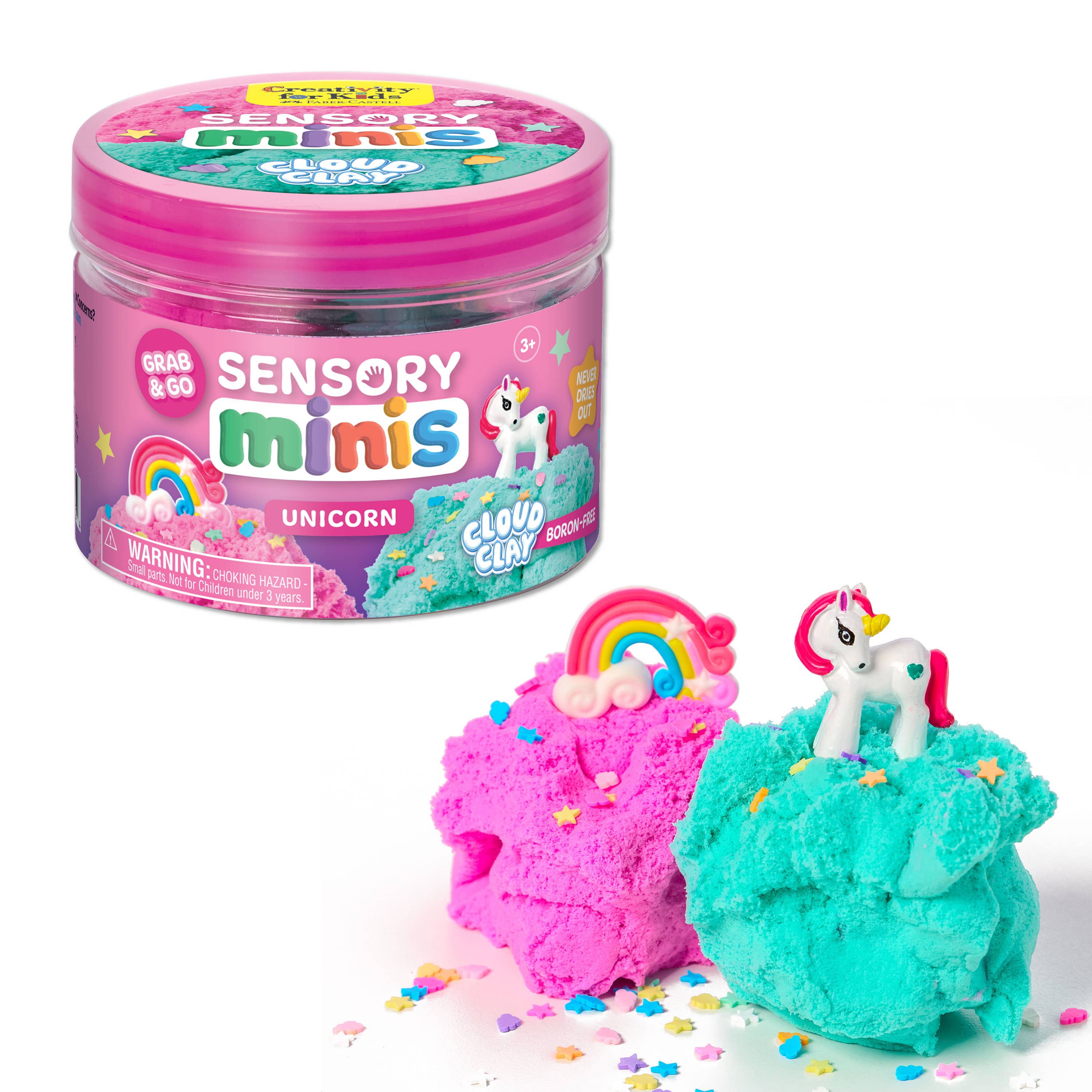 Sensory Cloud Clay: Unicorn Theme