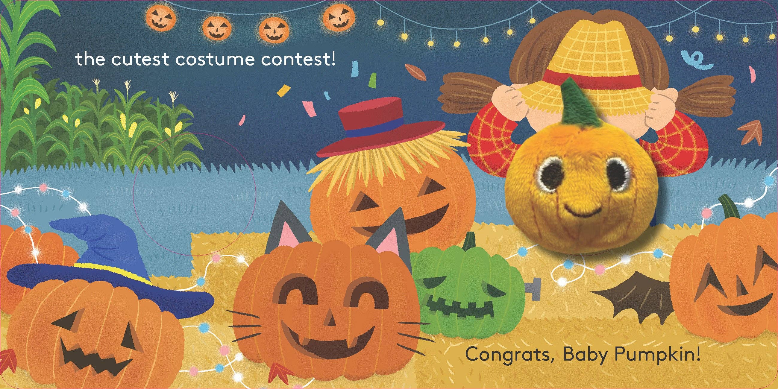 Baby Pumpkin: Finger Puppet Book