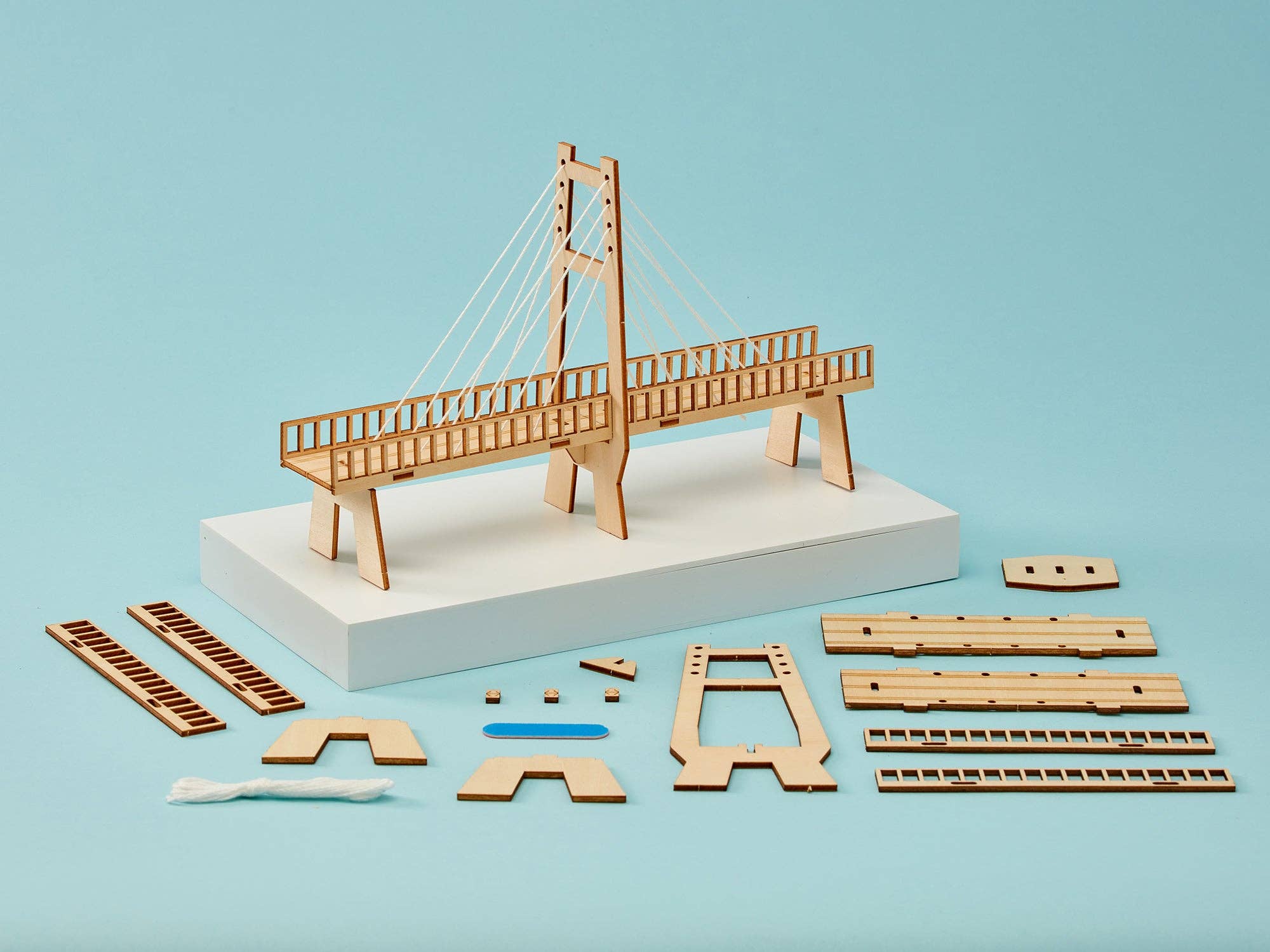 Cable-Stayed Bridge DIY Kit