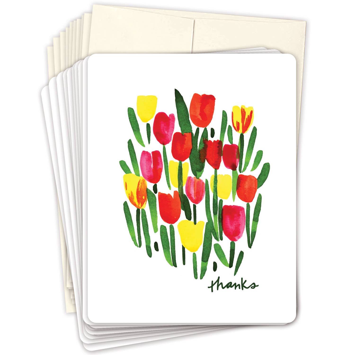 Tulips Boxed Notecard - Set of 10