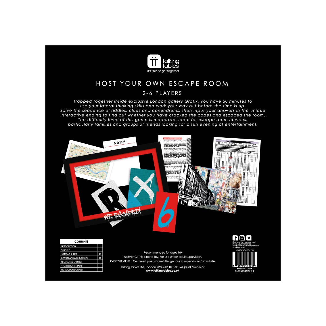 London Escape Room Game