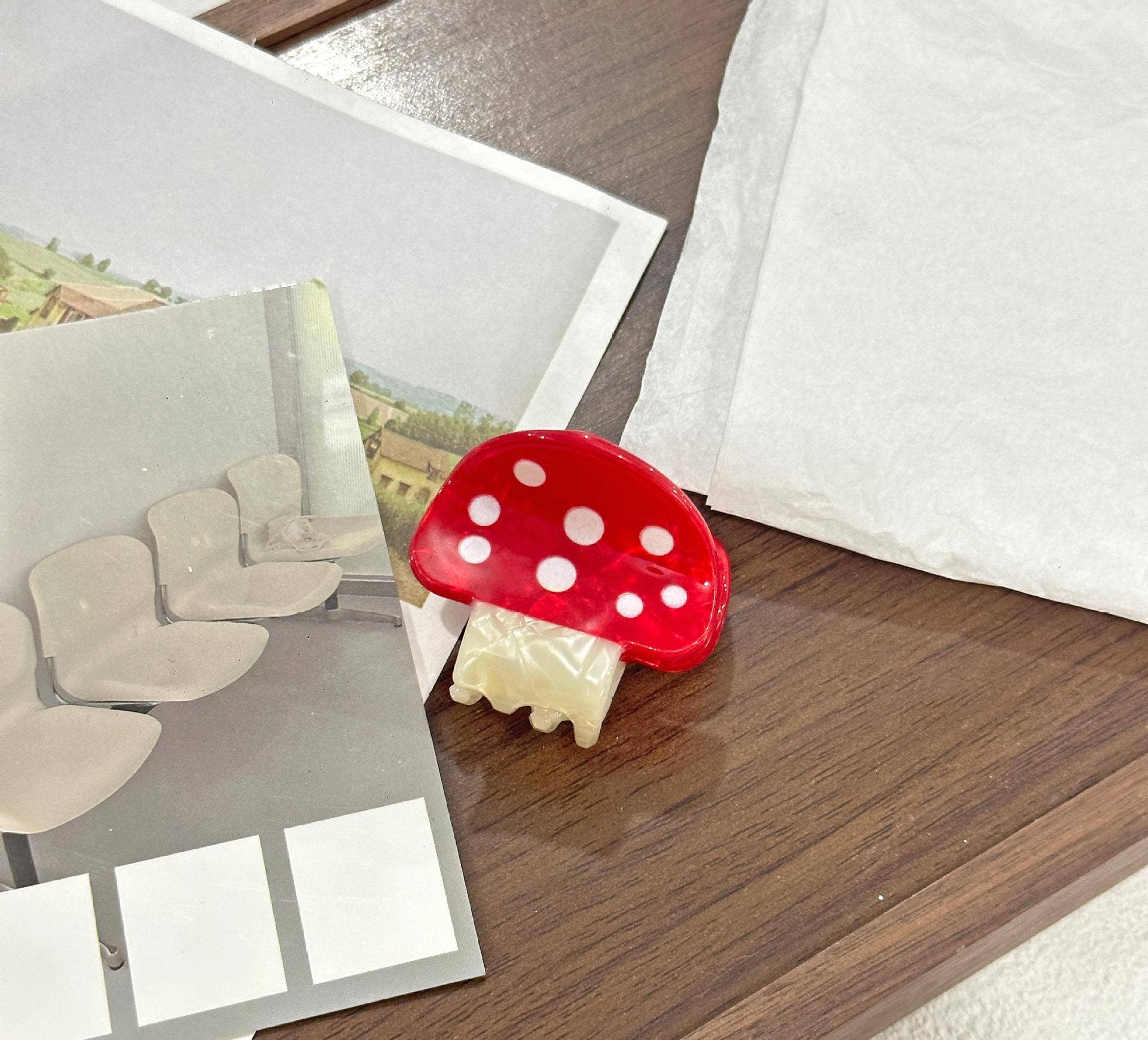 Mushroom Claw Clips