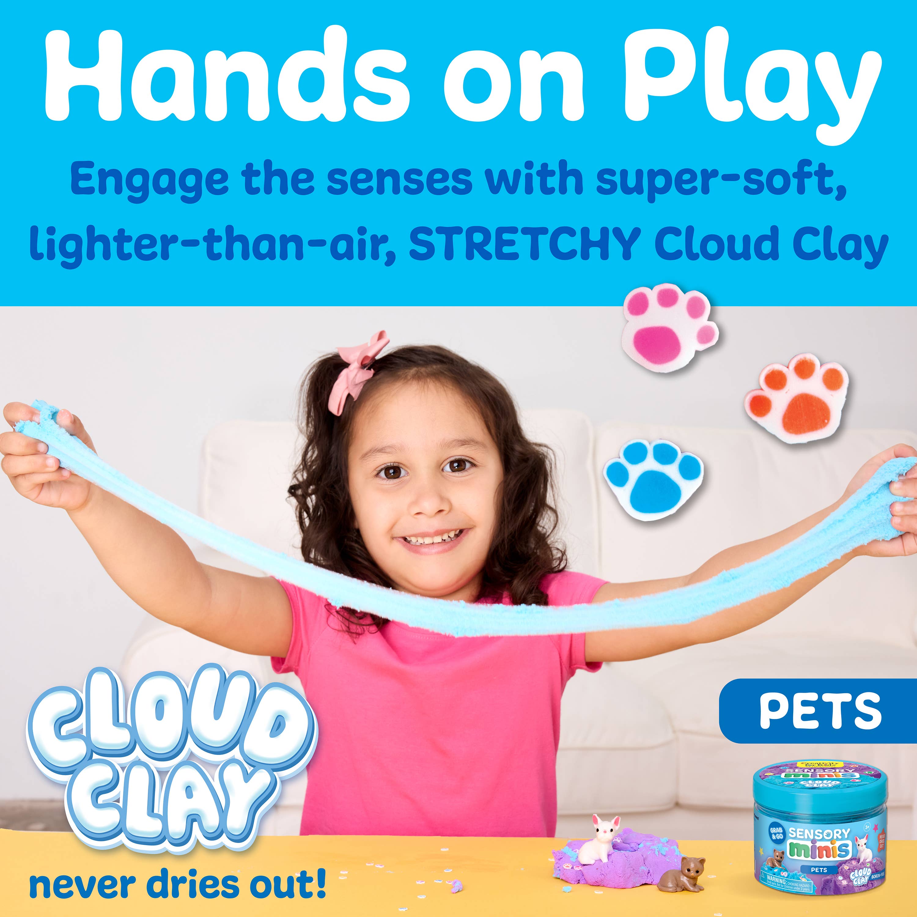 Sensory Cloud Clay: Pets Theme