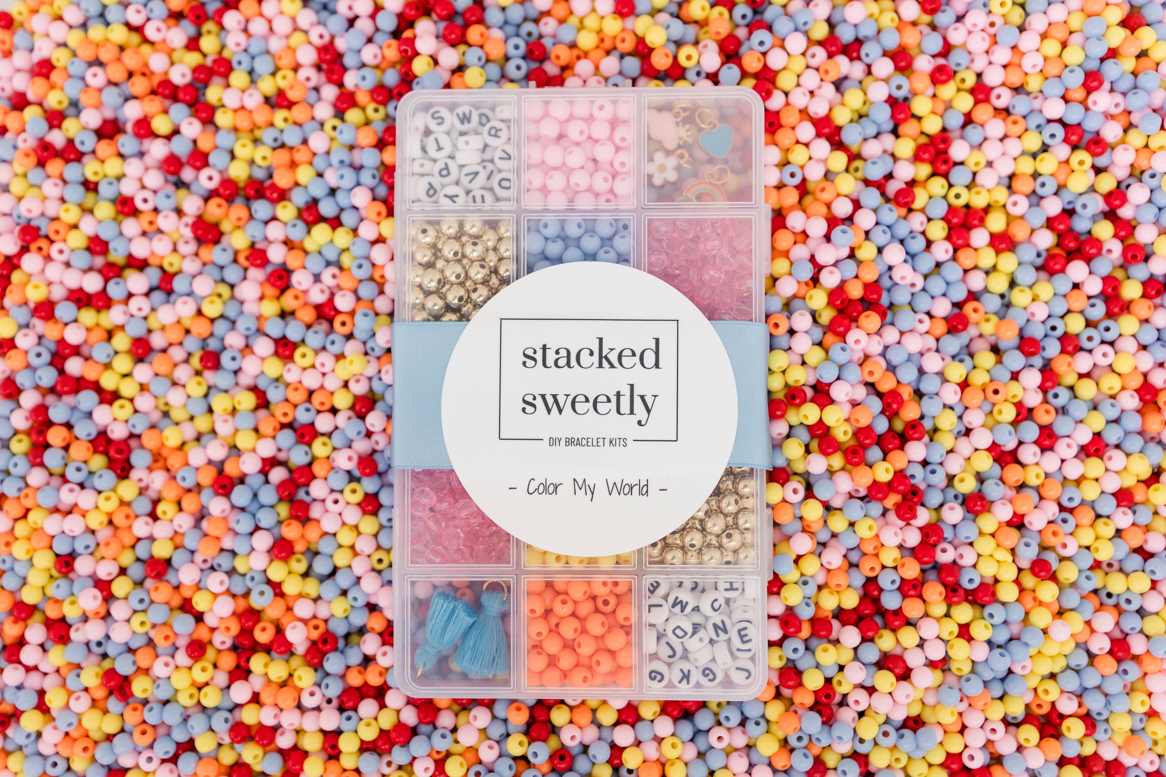 Color My World Rainbow Bracelet Craft Kit
