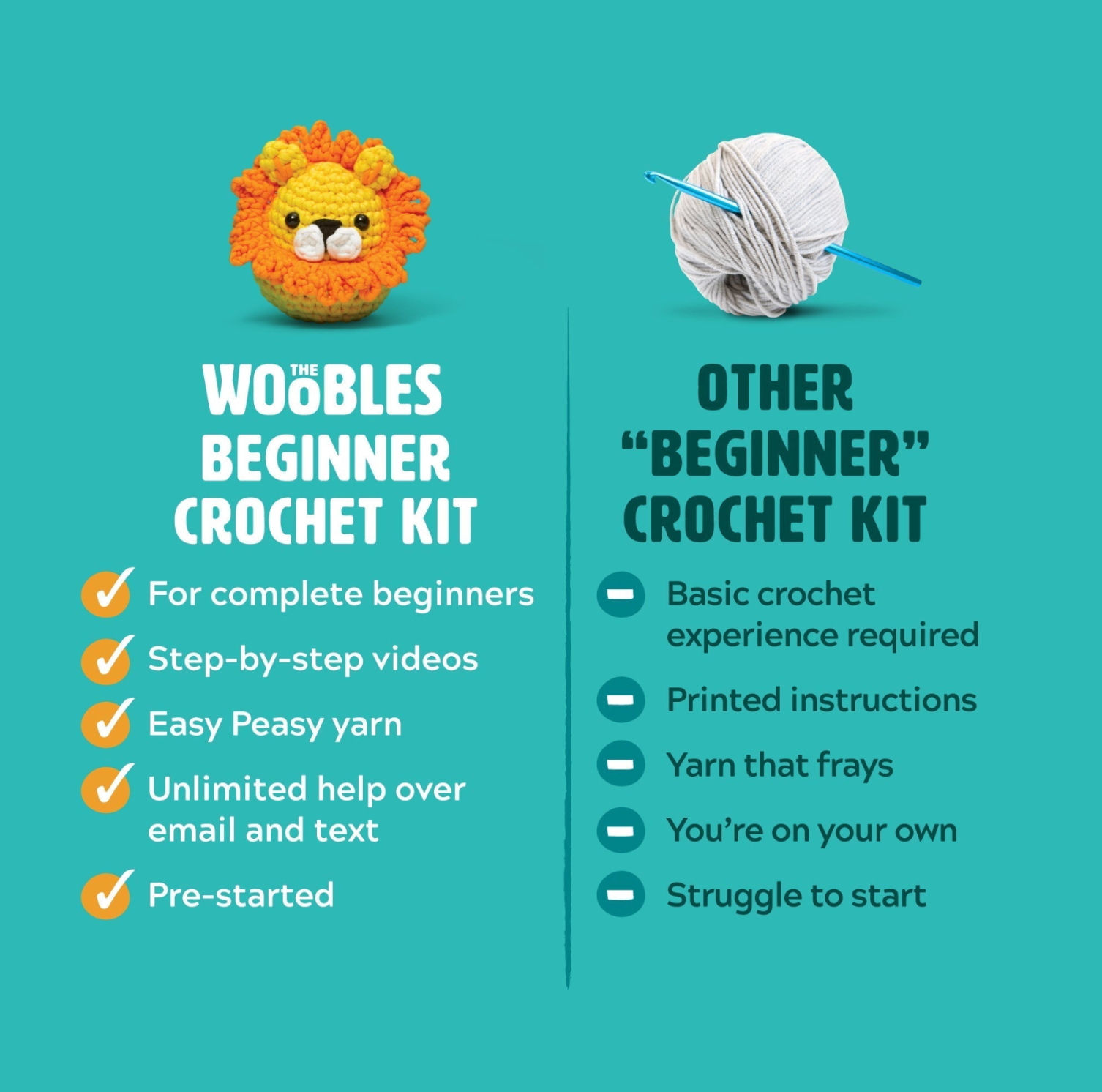 Oishi the Sushi Beginner Crochet Kit