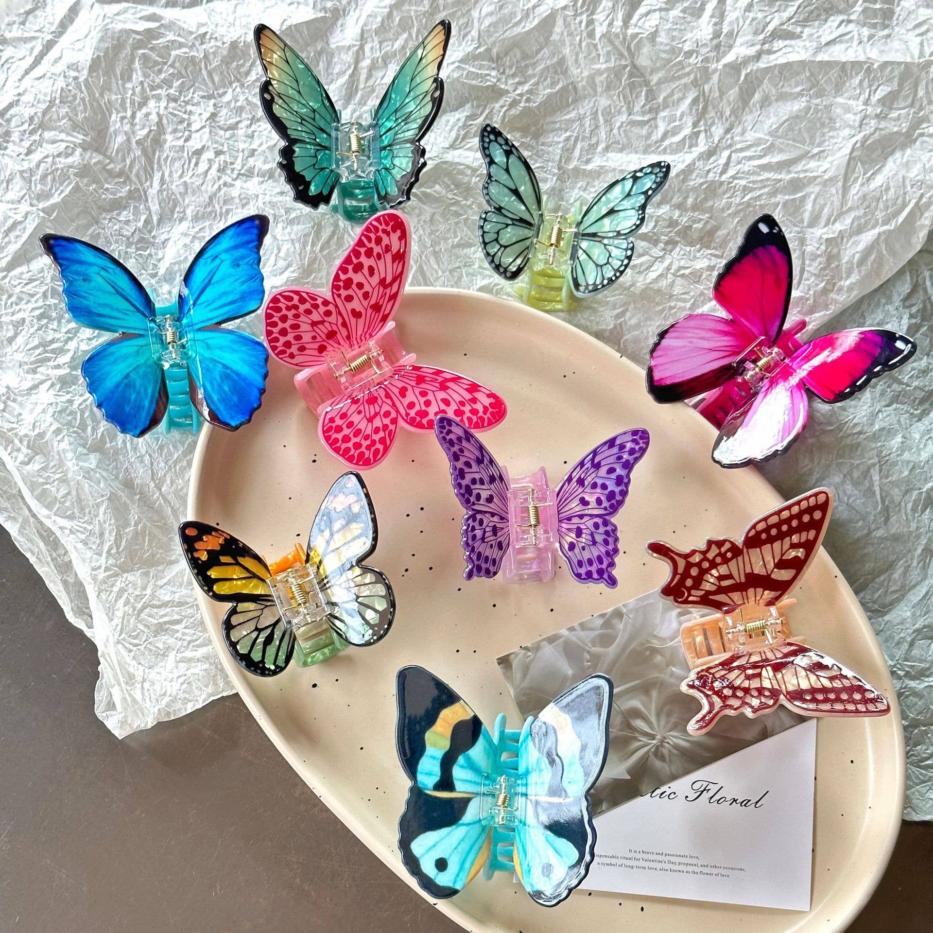 Butterfly Claw Clip