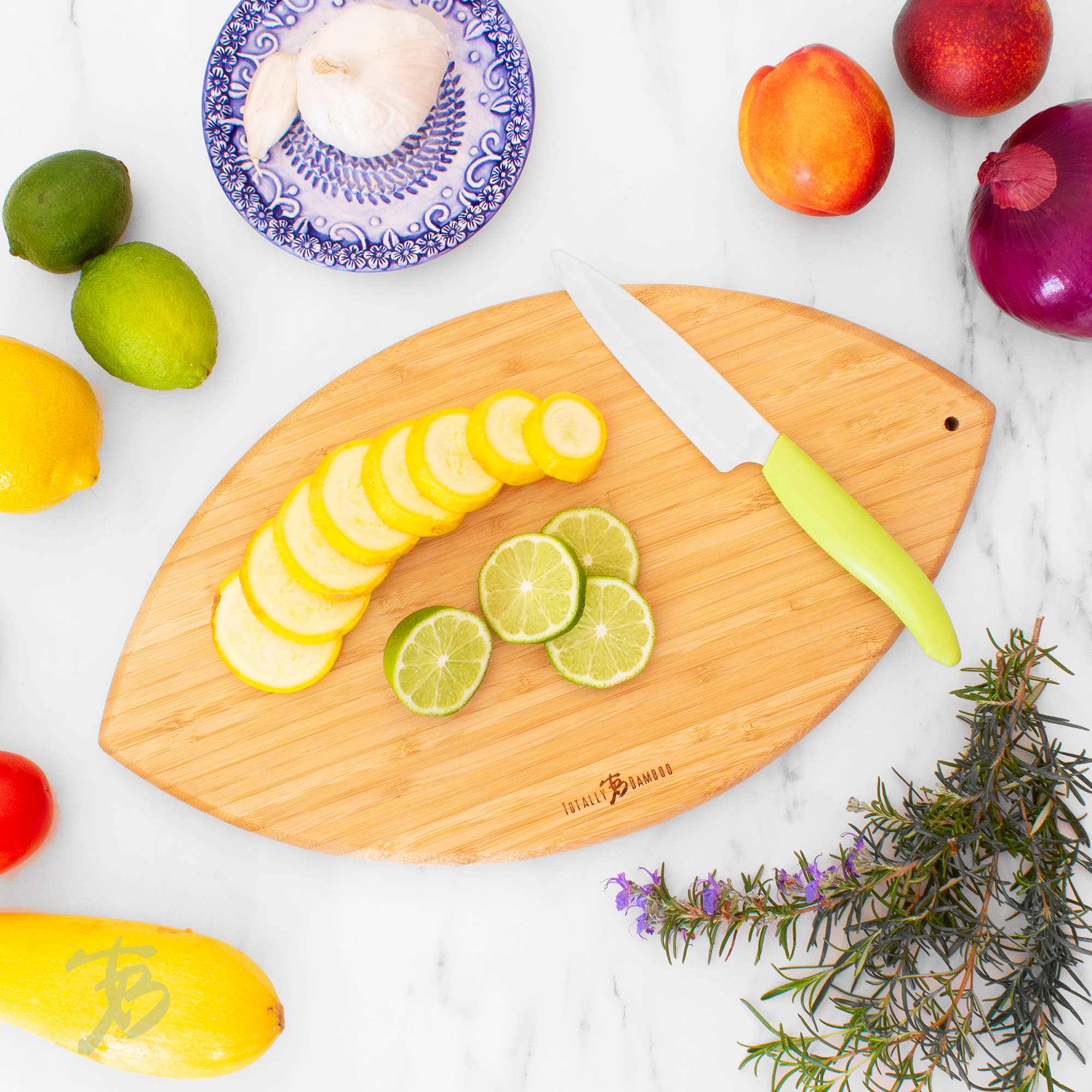 Football Shaped Cutting Board