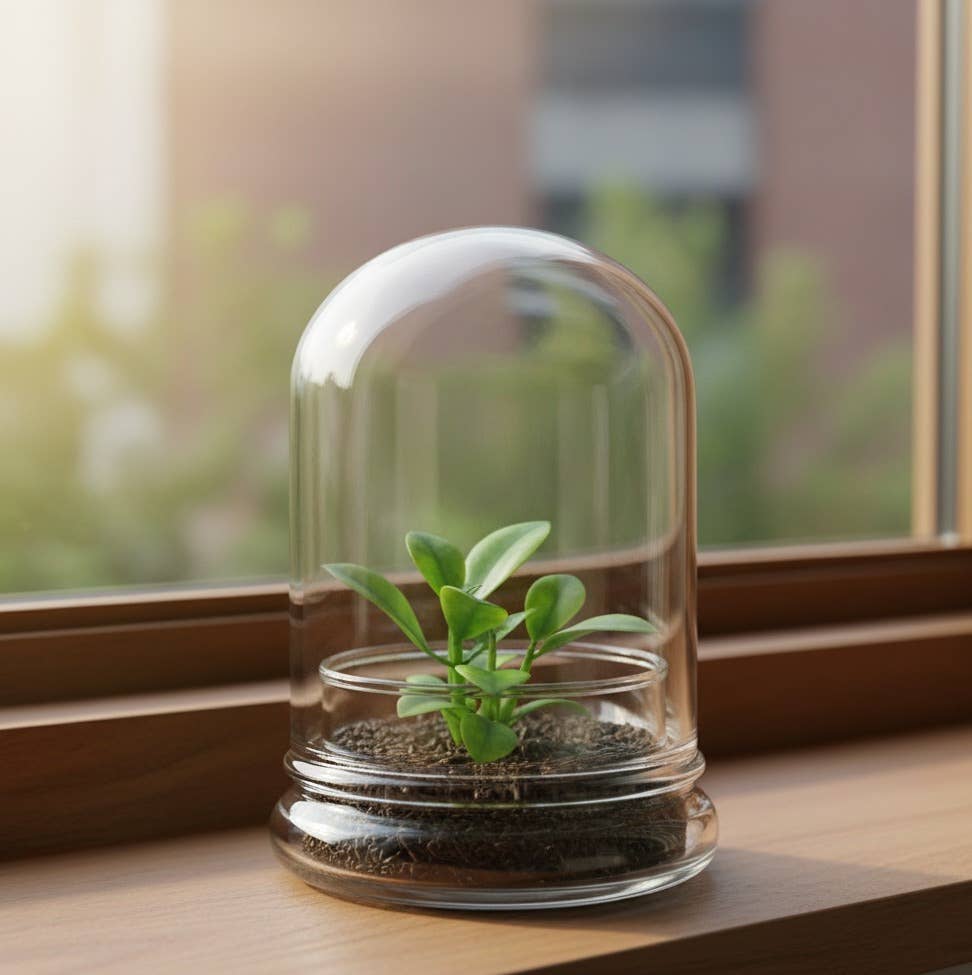 Small Glass Dome