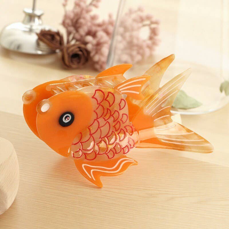 Goldfish Claw Clip