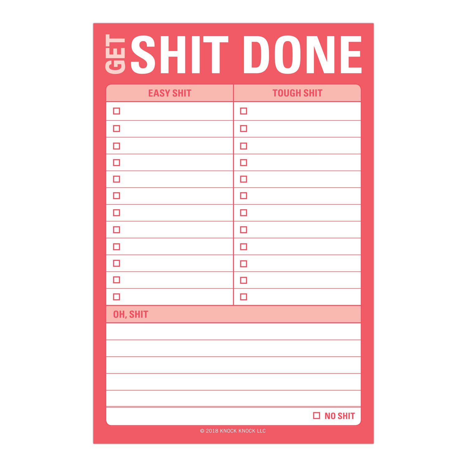 Get Shit Done Great Big Sticky Notes