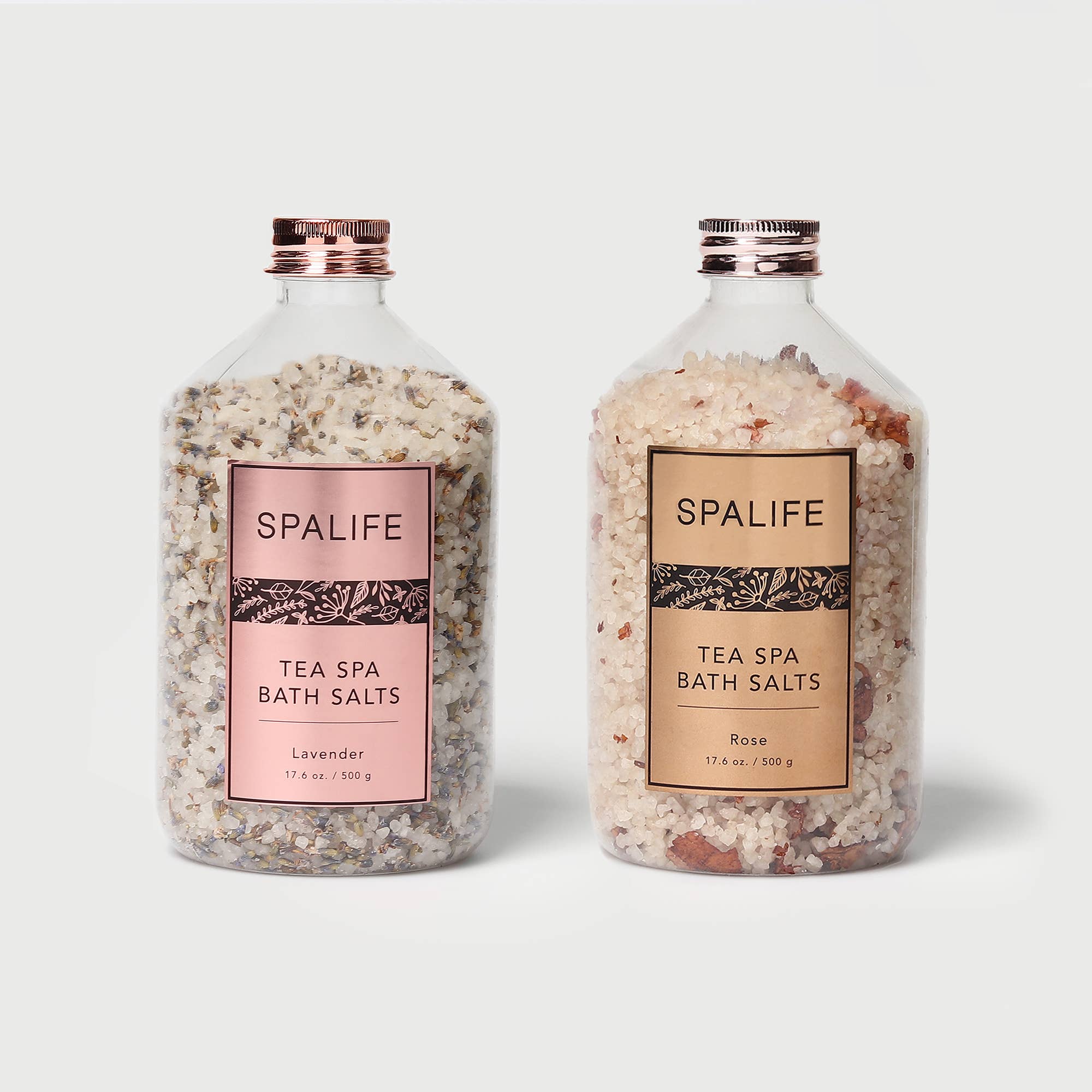 Petal-Infused Effervescent Mineral Bath Salts