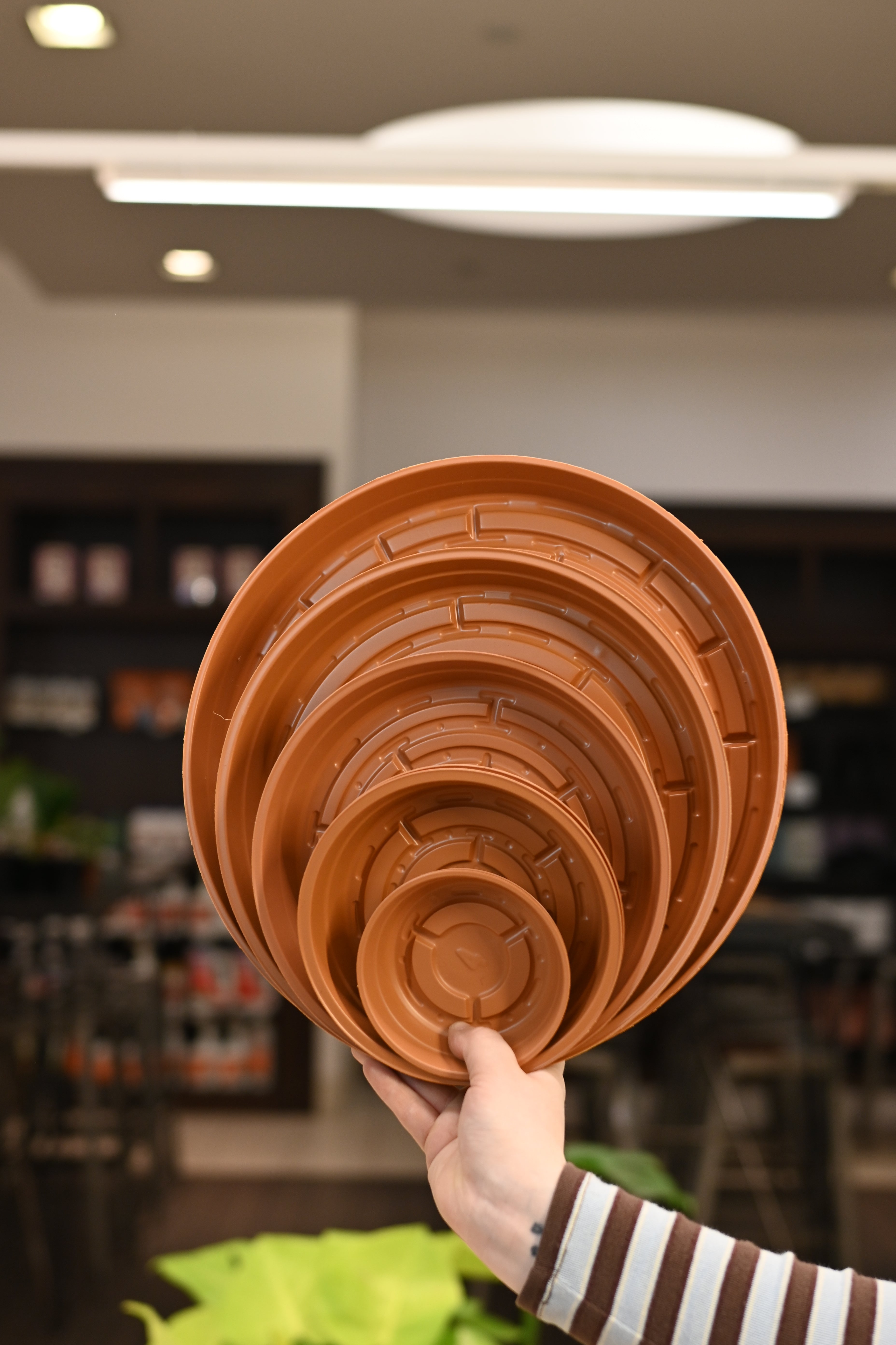 Terracotta Plastic Saucer