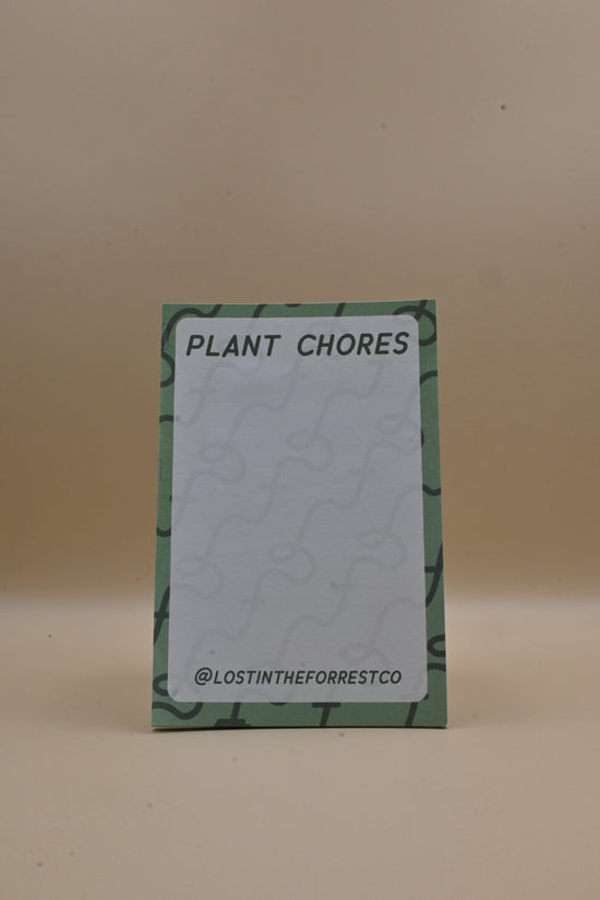 LITF "Plant Chores" Sticky Notes