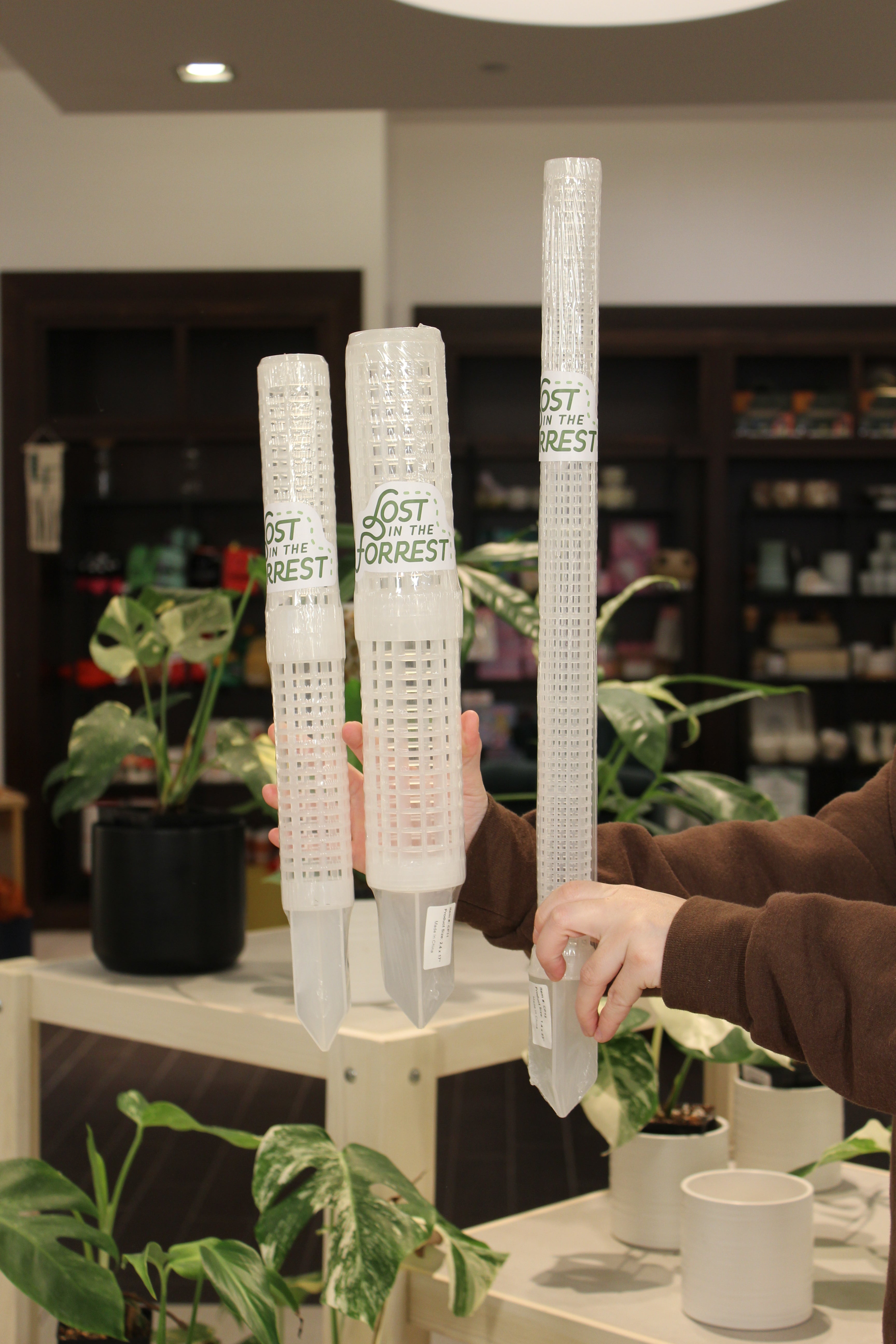 Clear Fillable Support Pole