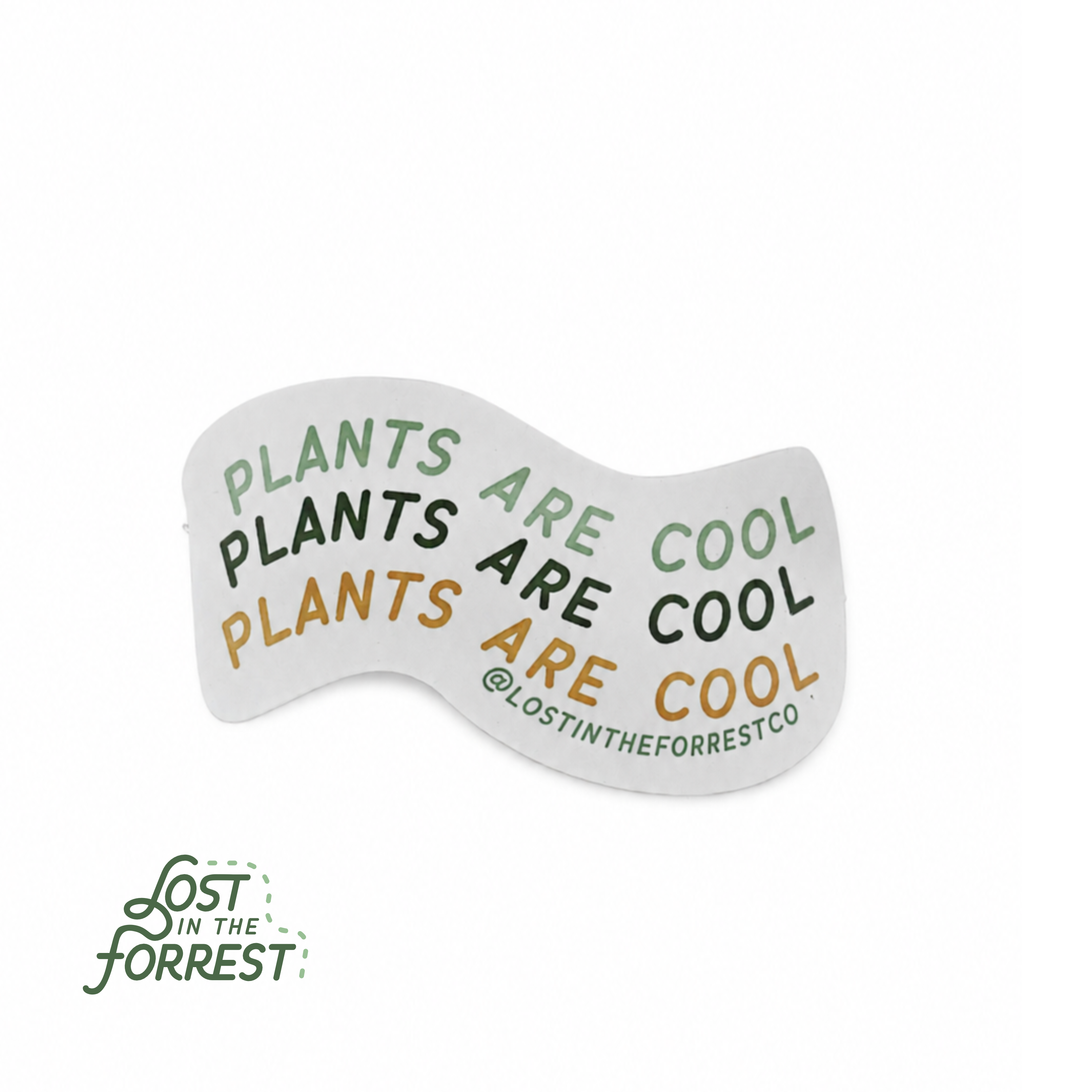 Lost in the Forrest Sticker