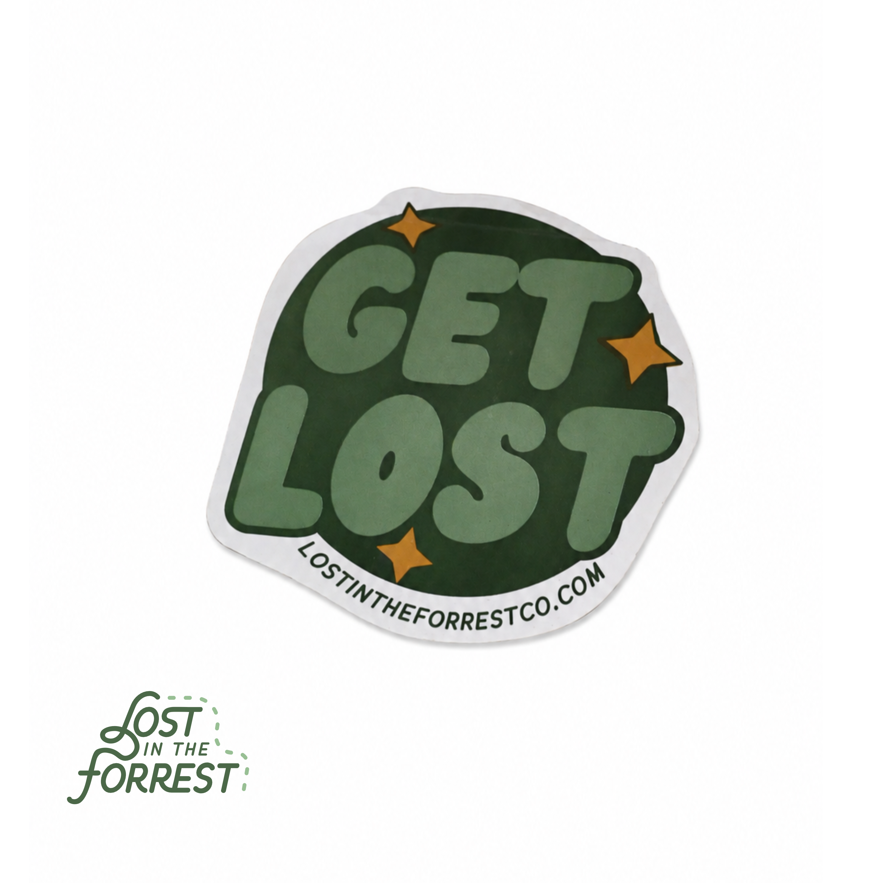 Lost in the Forrest Sticker