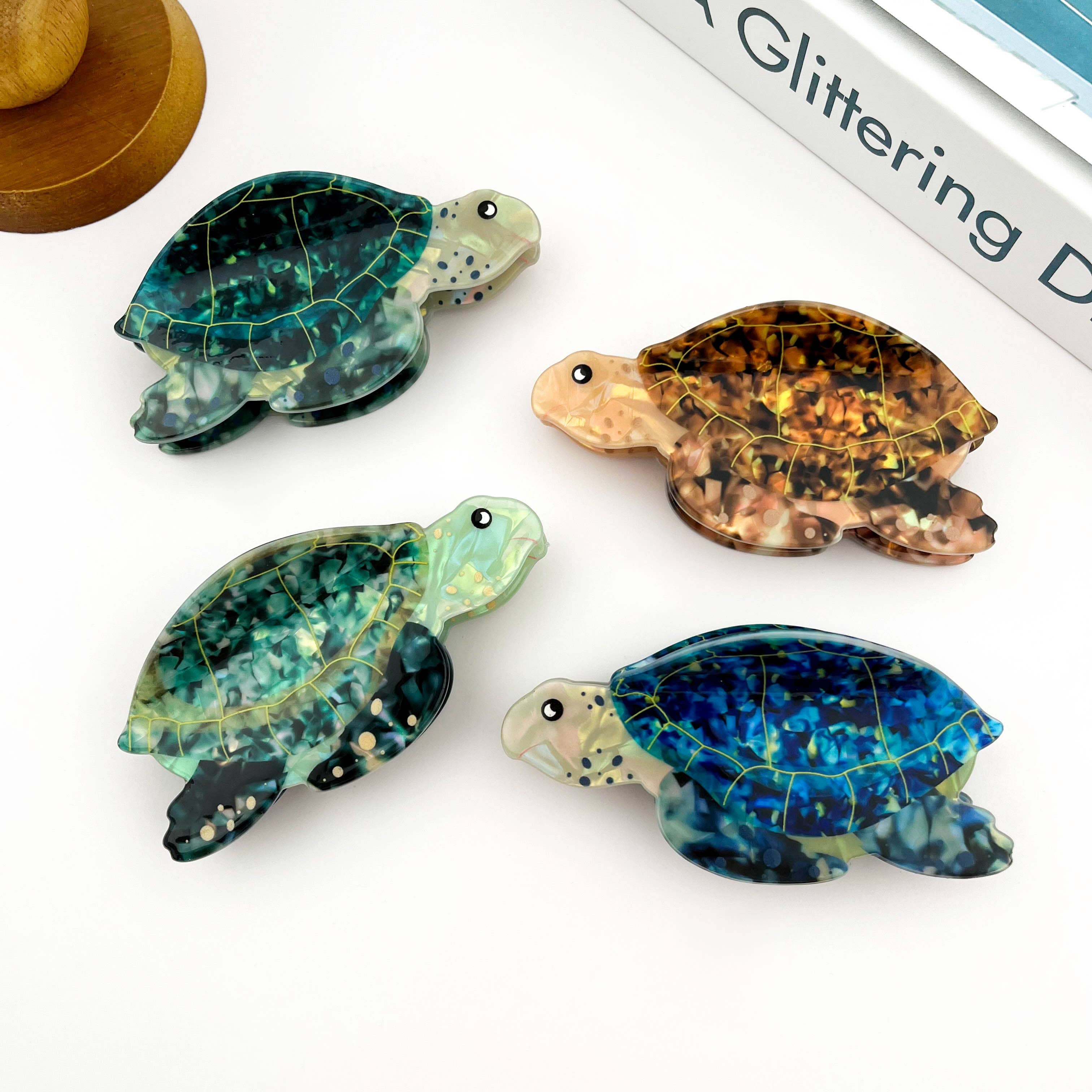 Sea Turtle Claw Clip