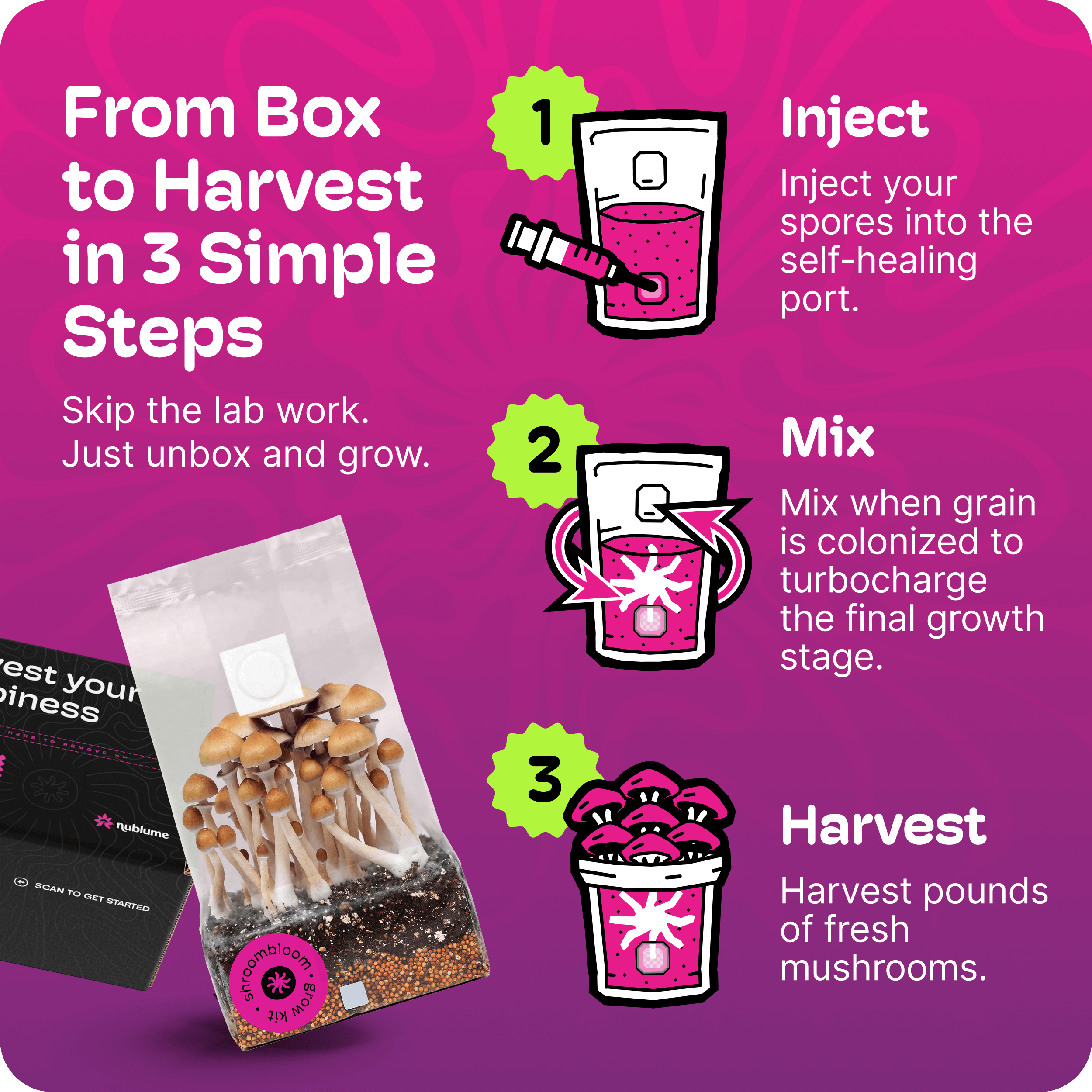 All-In-One Mushroom Grow Kit