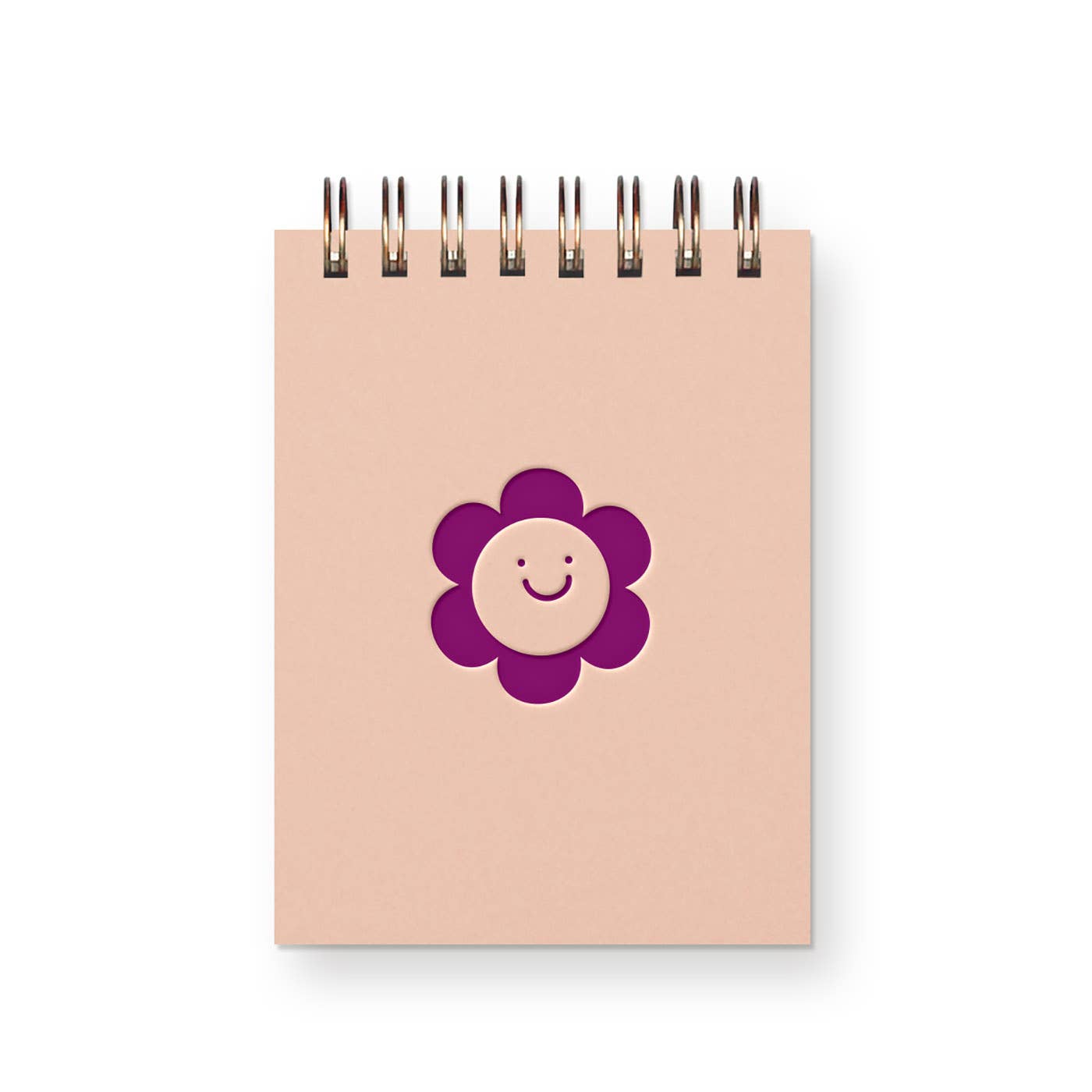 Smiling Flower Mini Jotter Notebook