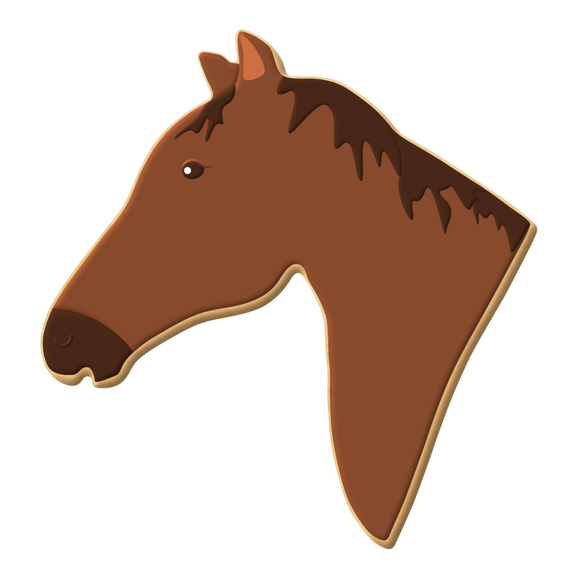 Horse Head Cookie Cutter