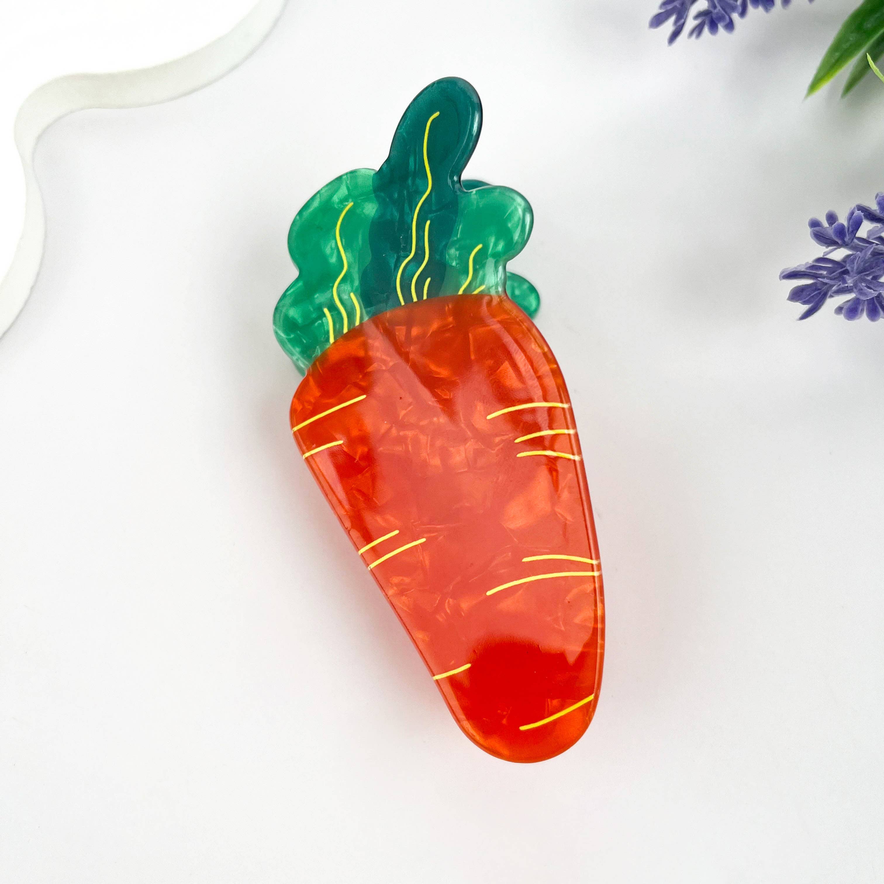Fun Fruit & Vegetable Claw Clip
