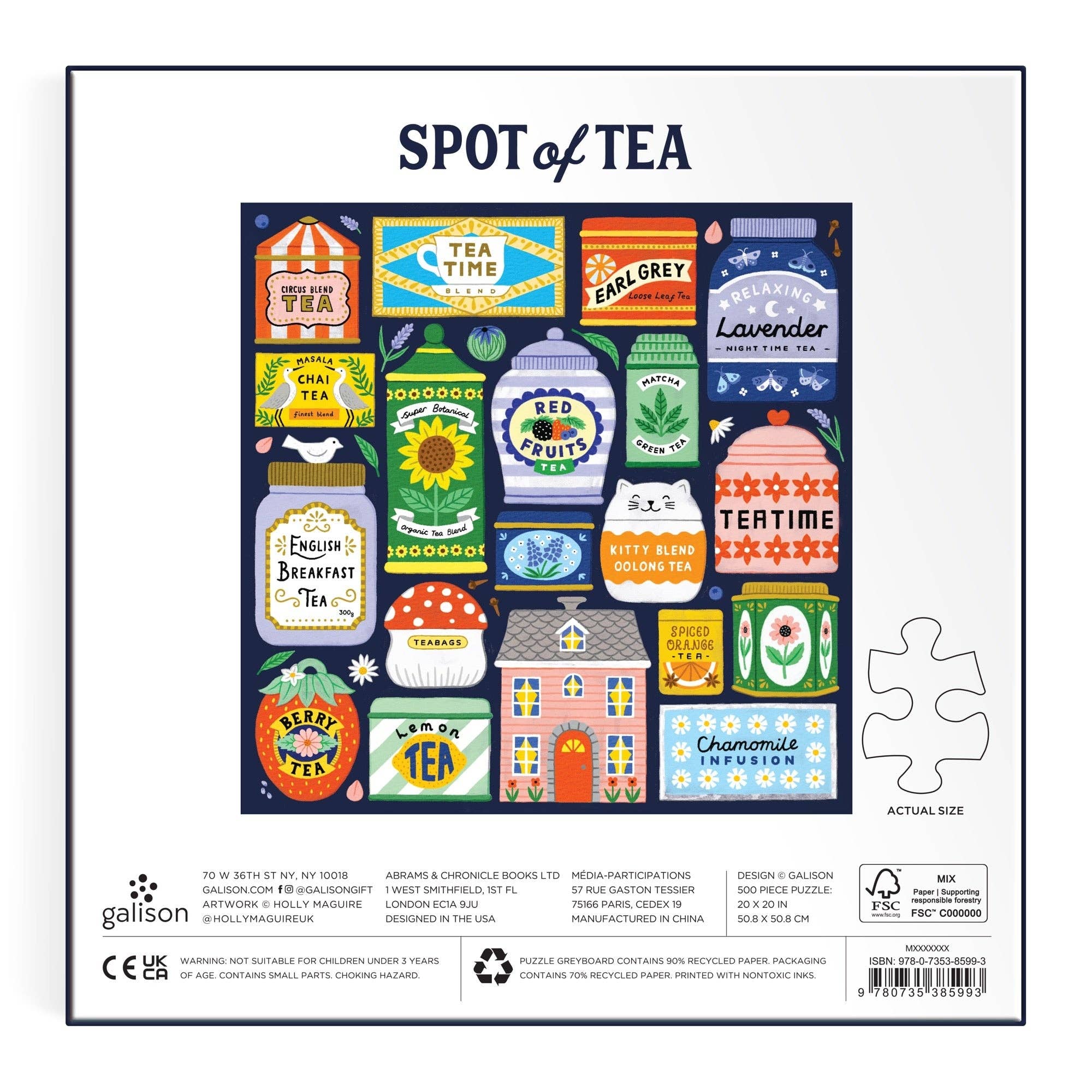 Spot of Tea 500 Piece Puzzle