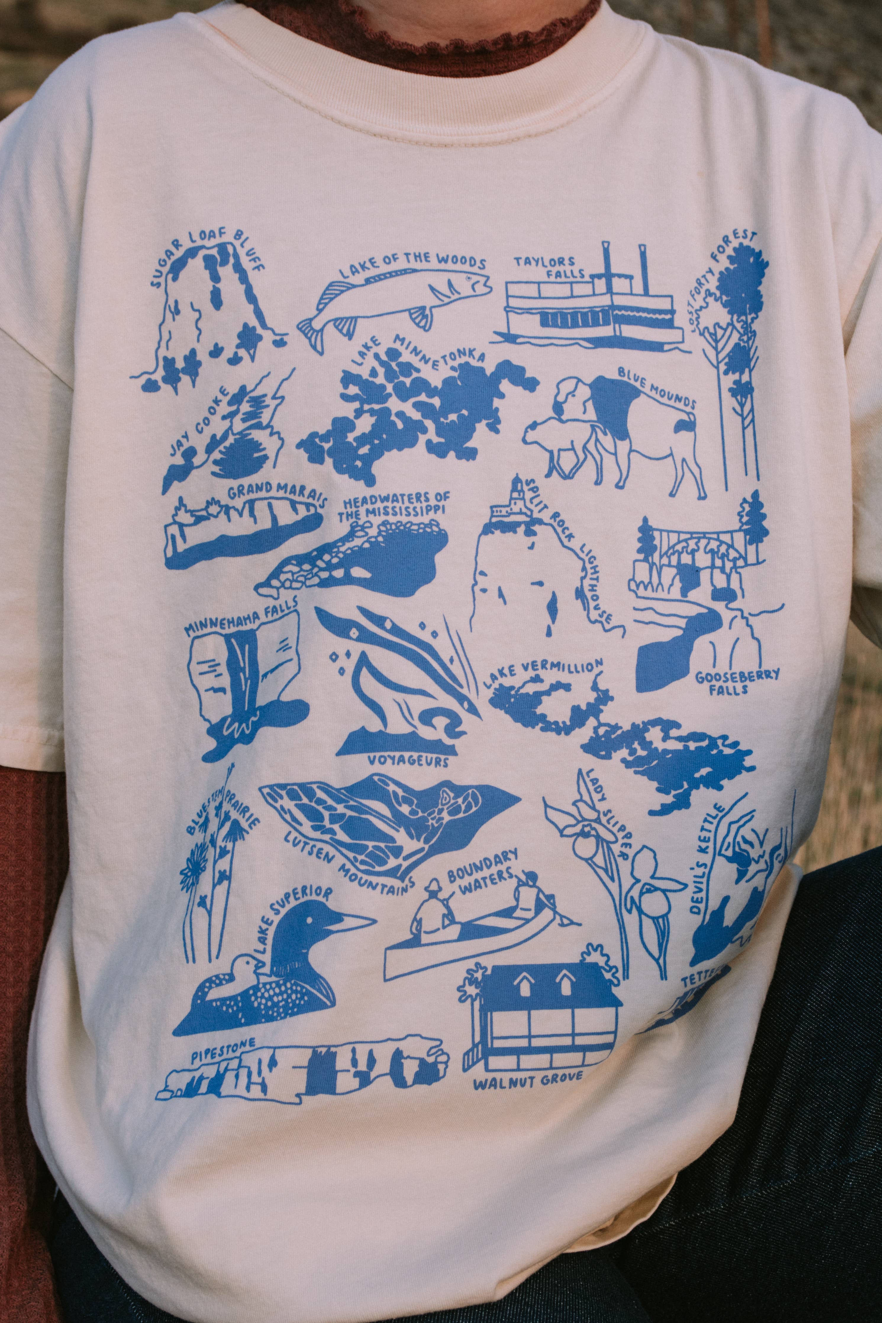 Minnesota Parks Souvenir T-Shirt