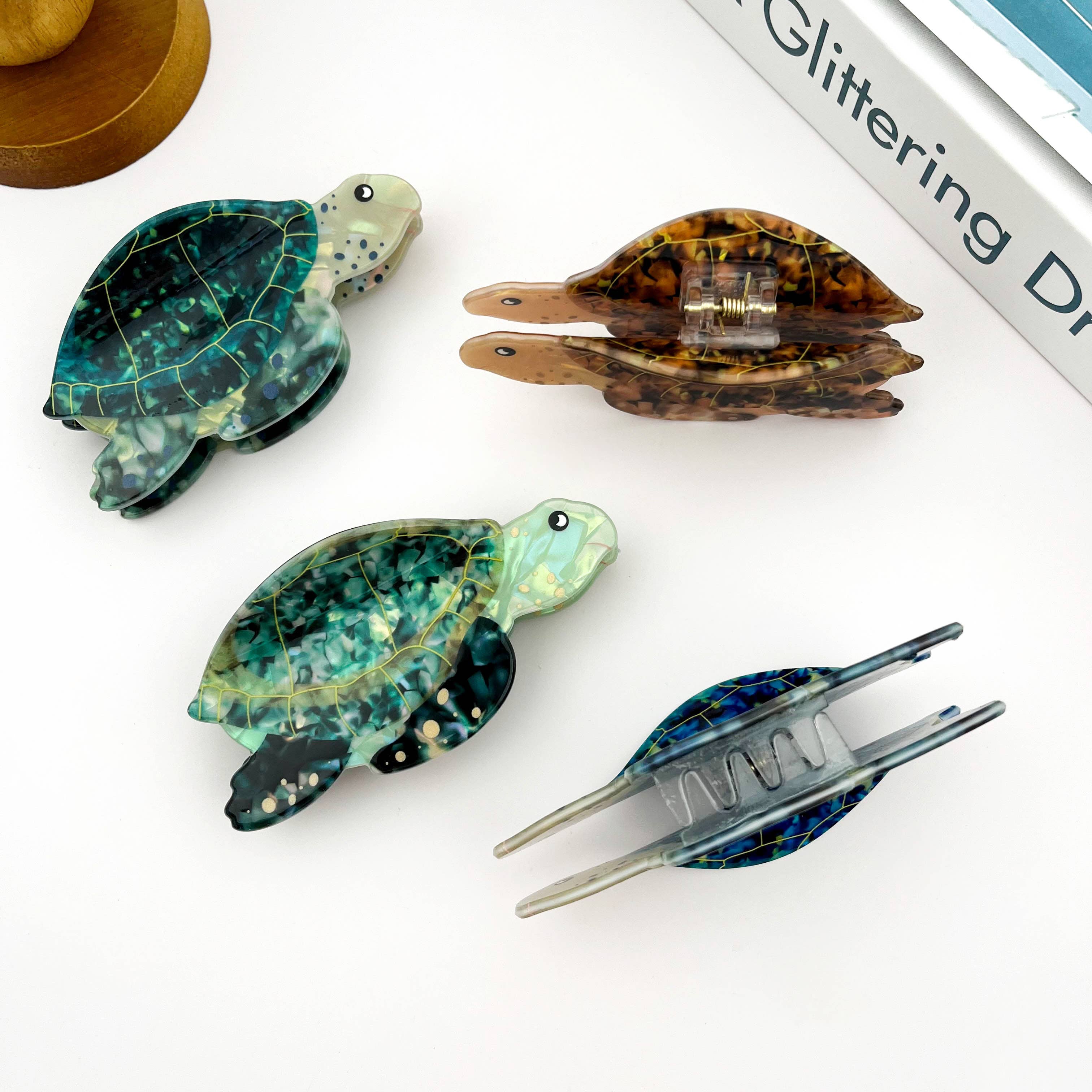 Sea Turtle Claw Clip