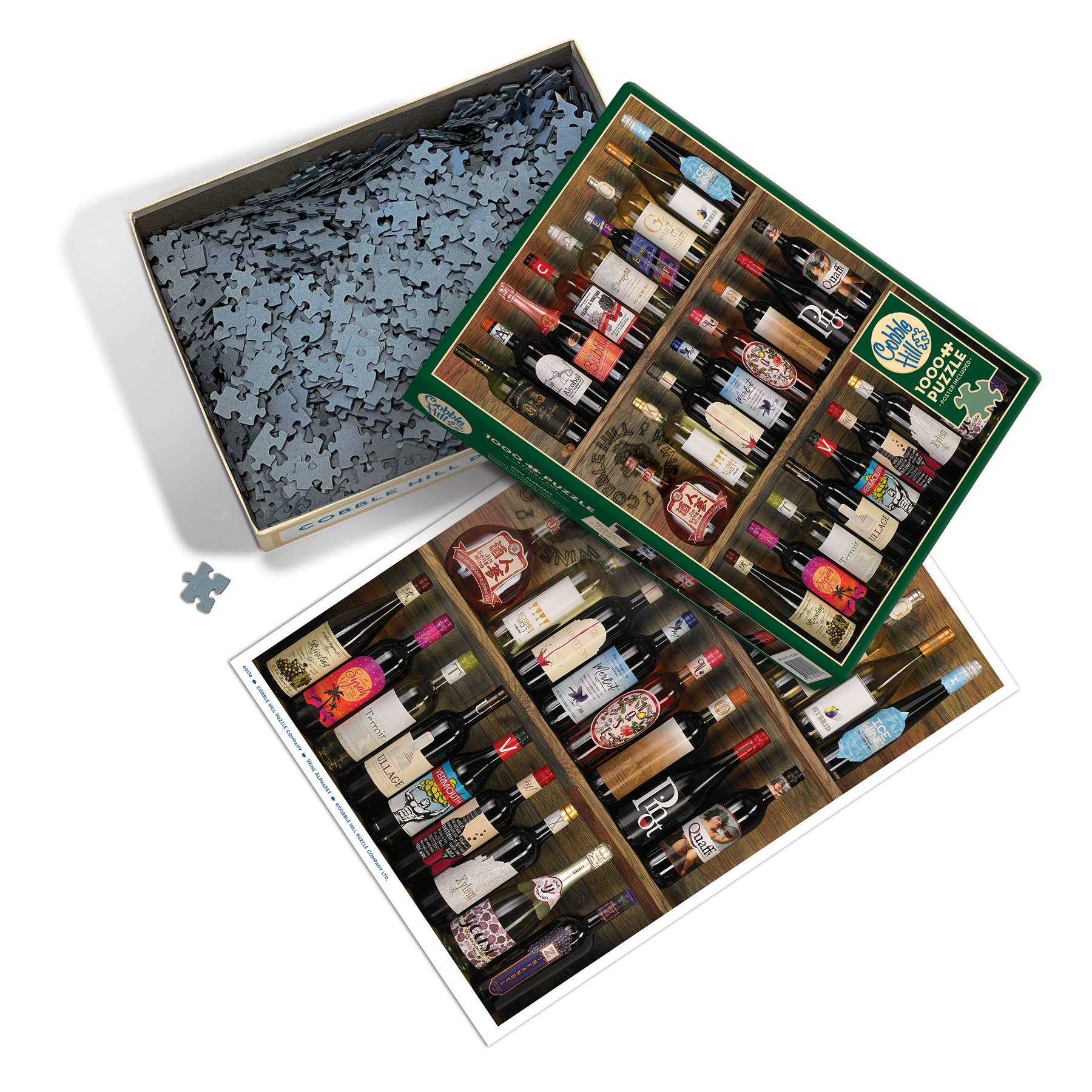 Wine Alphabet puzzle