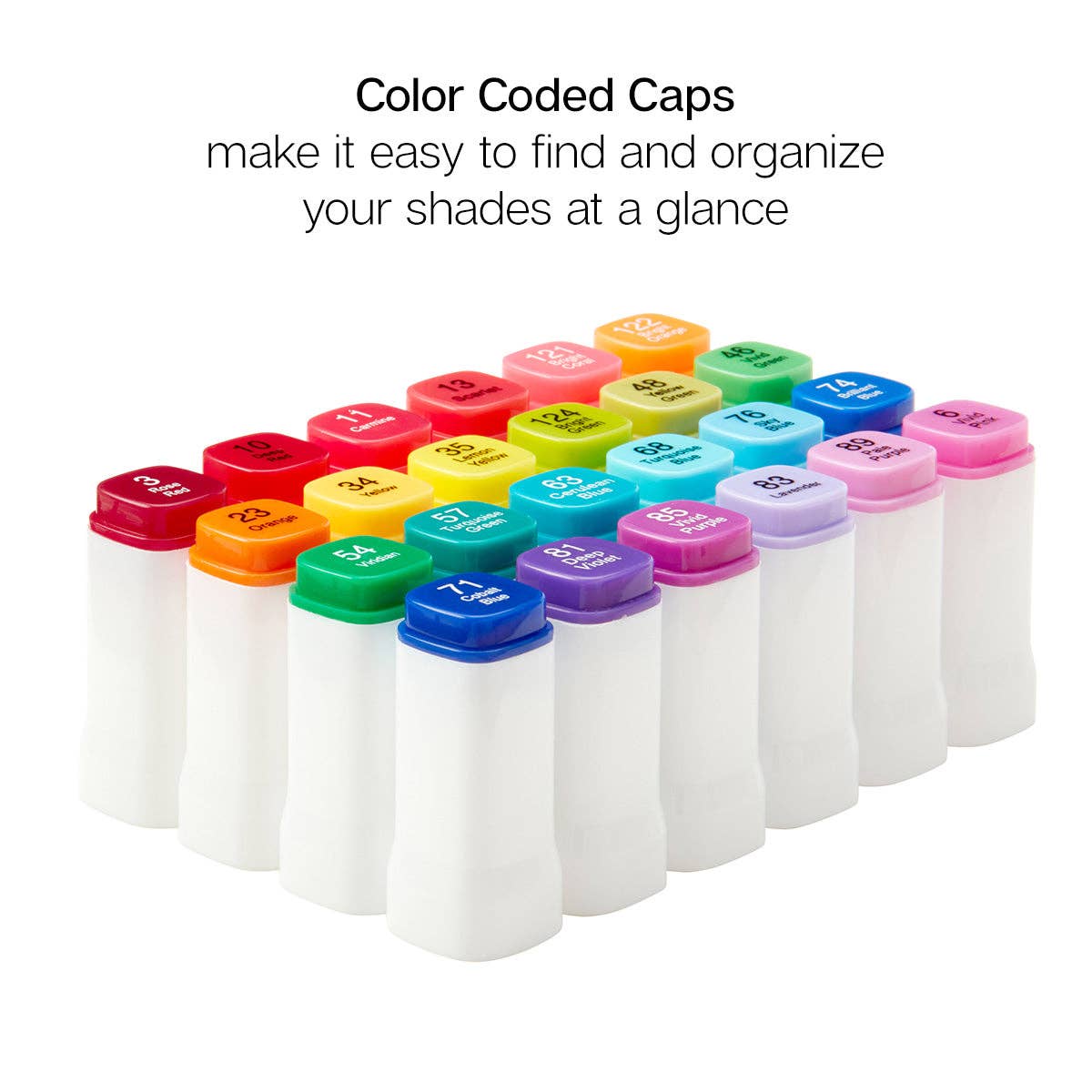 Double-Ended Alcohol Markers: Bright