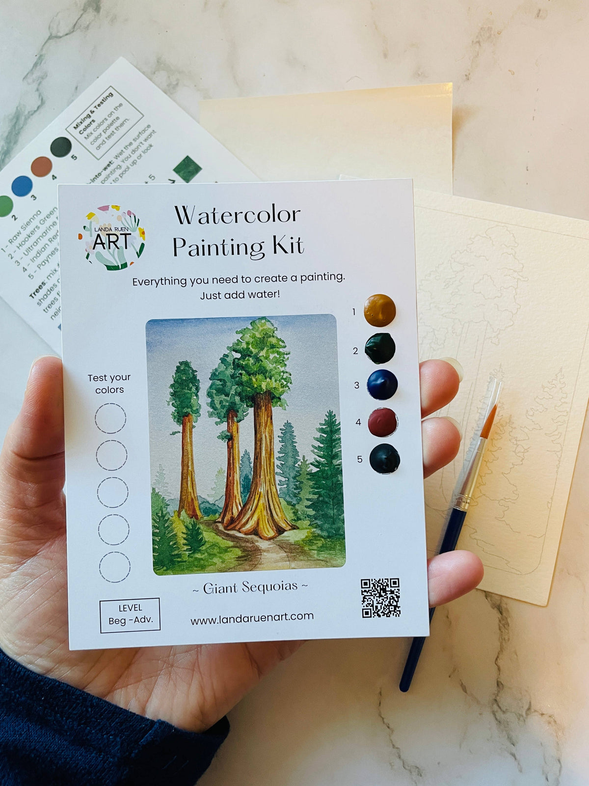 Ready To-Go Watercolor Kit