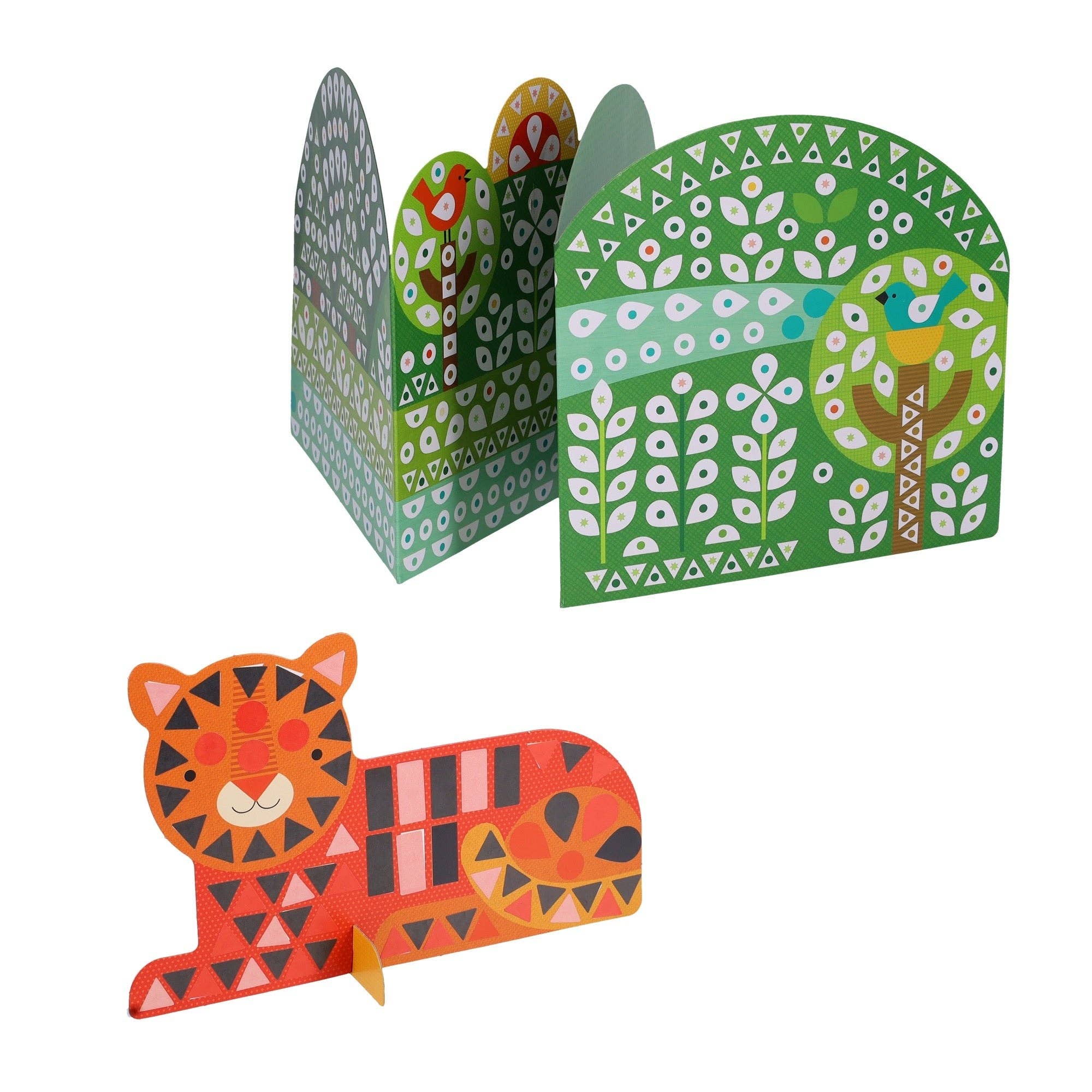 Animal Friends: Mosaic Sticker Activity