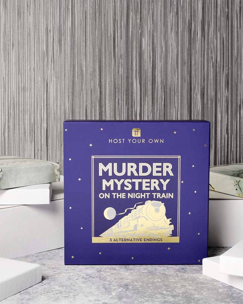 Murder Mystery On The Night Train Game