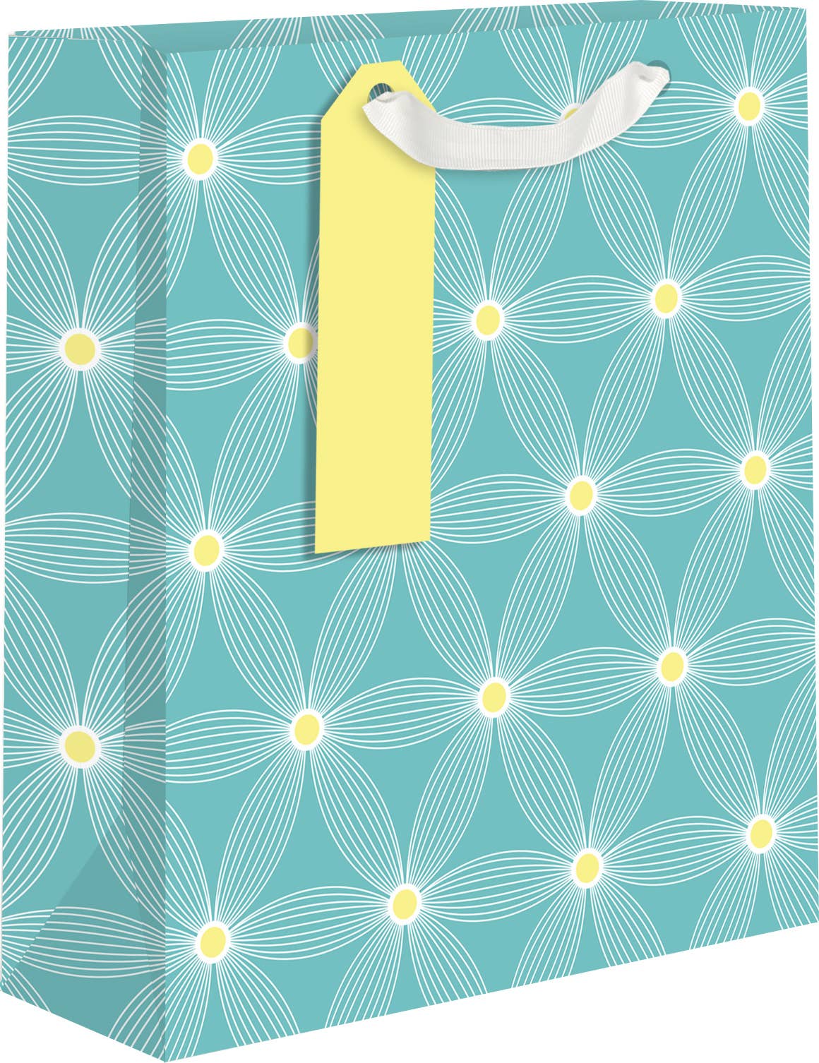 Graphic Floral Medium Gift Bag Boutique
